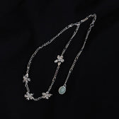 Flower motif ネックレス