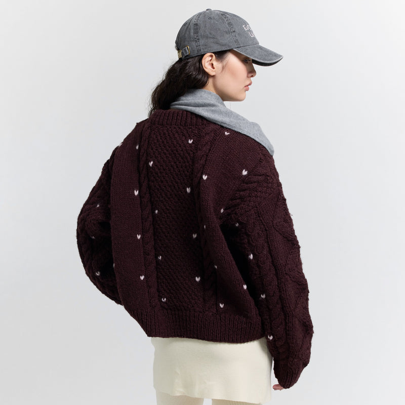 NPL HM Petit Heart Knit
