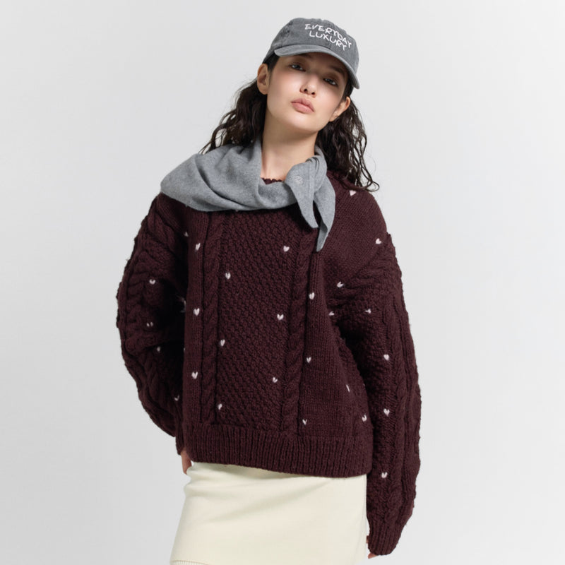 NPL HM Petit Heart Knit