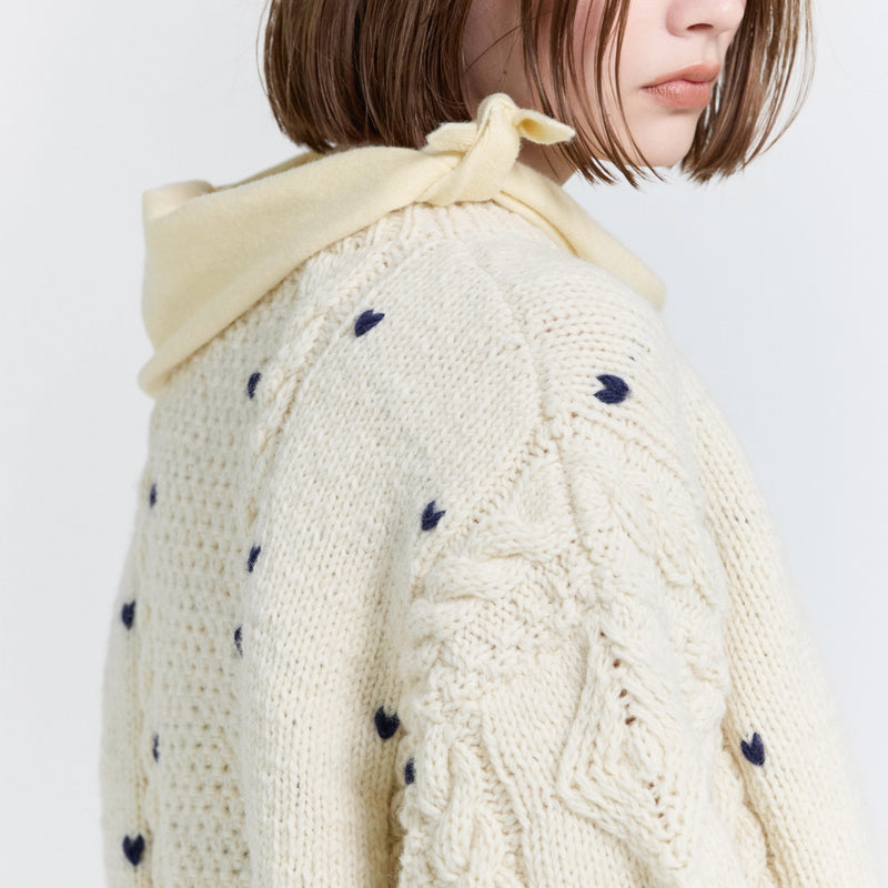 NPL HM Petit Heart Knit