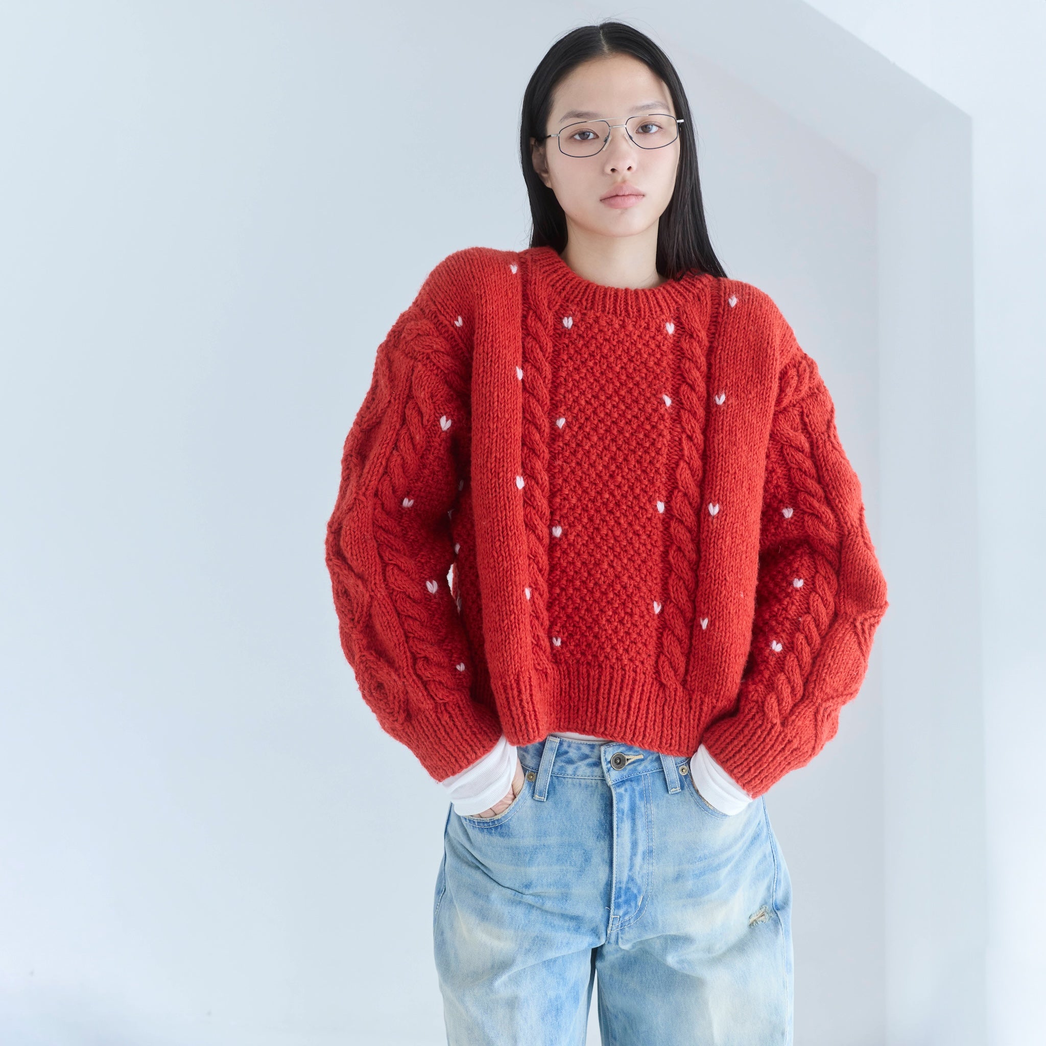 NPL HM Petit Heartニット