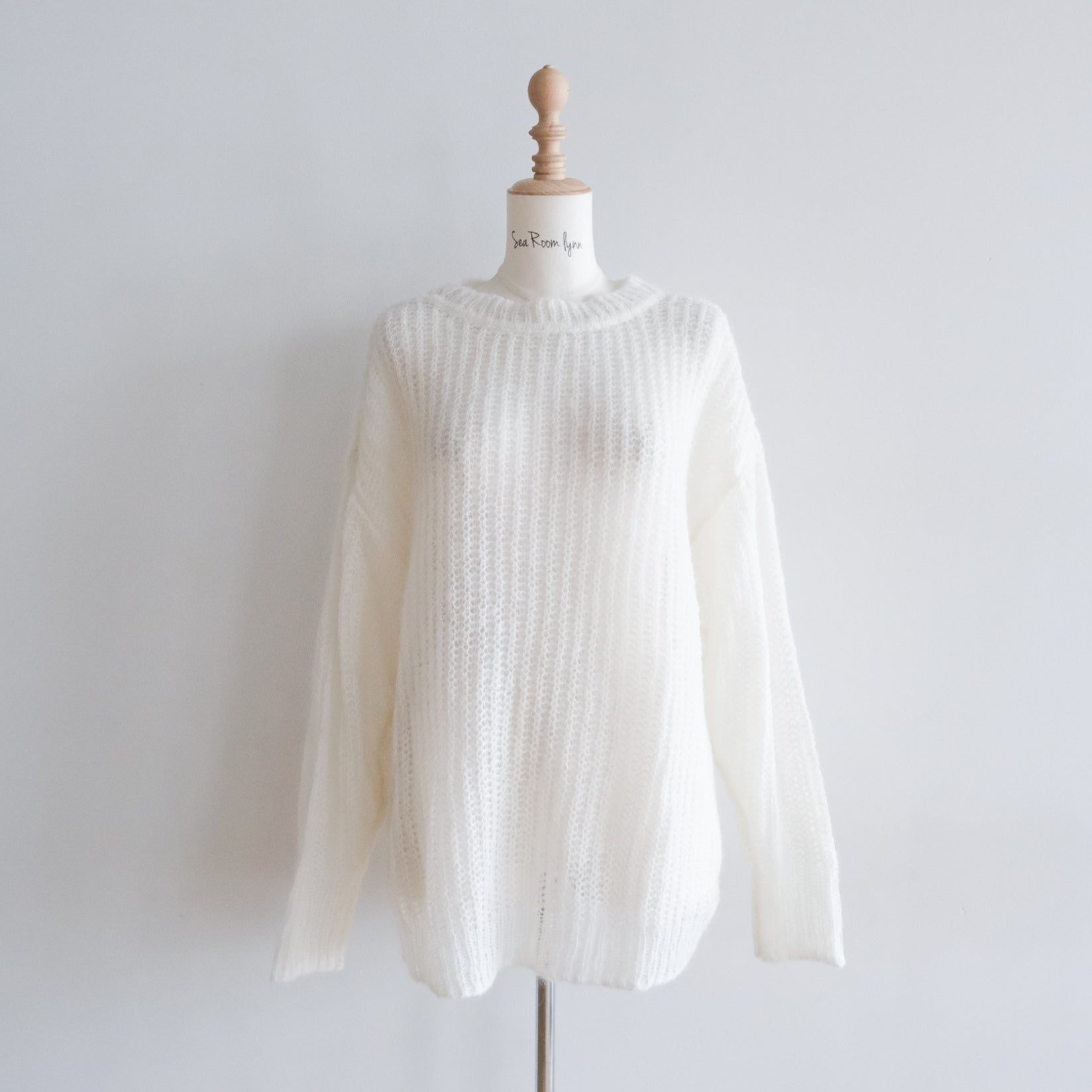 sea room lynn シールームリン モヘヤwoolシアールーズニット