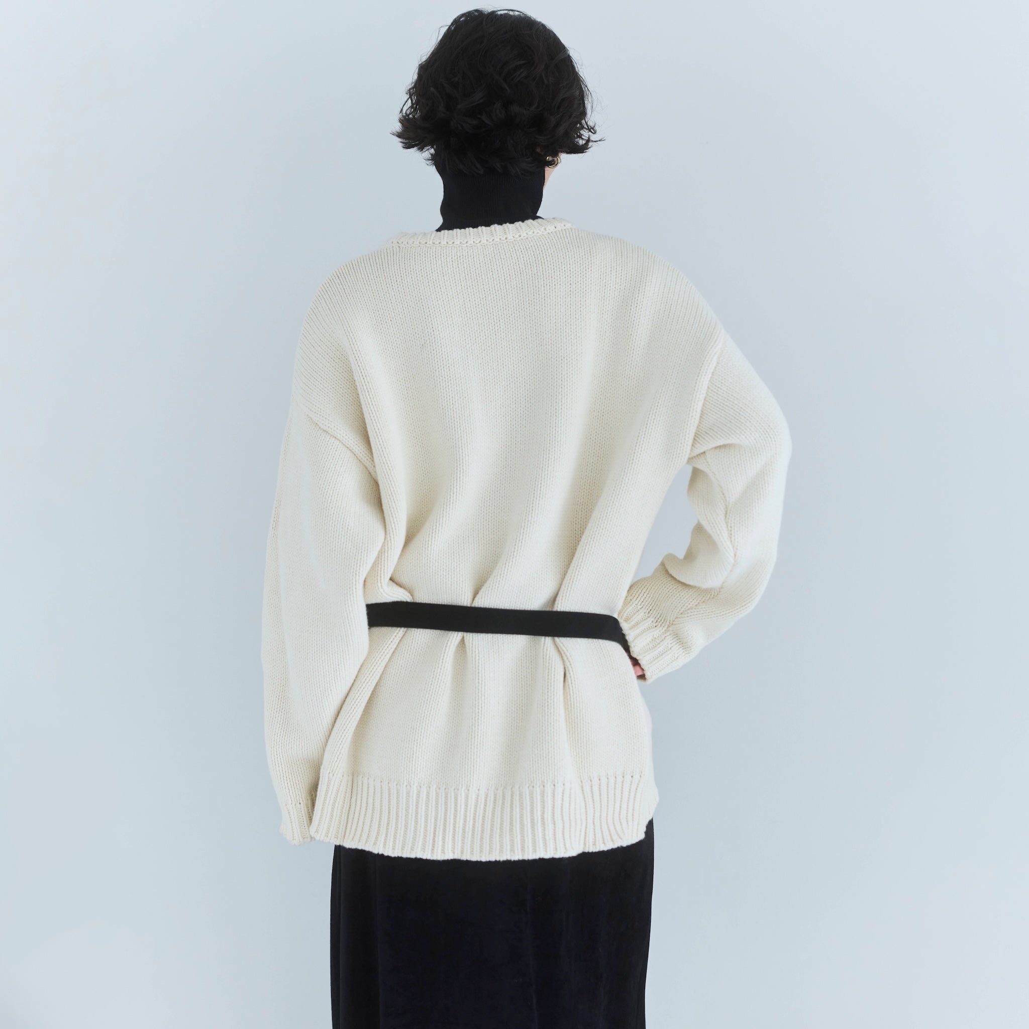 HeavyコットンLOOSEニット