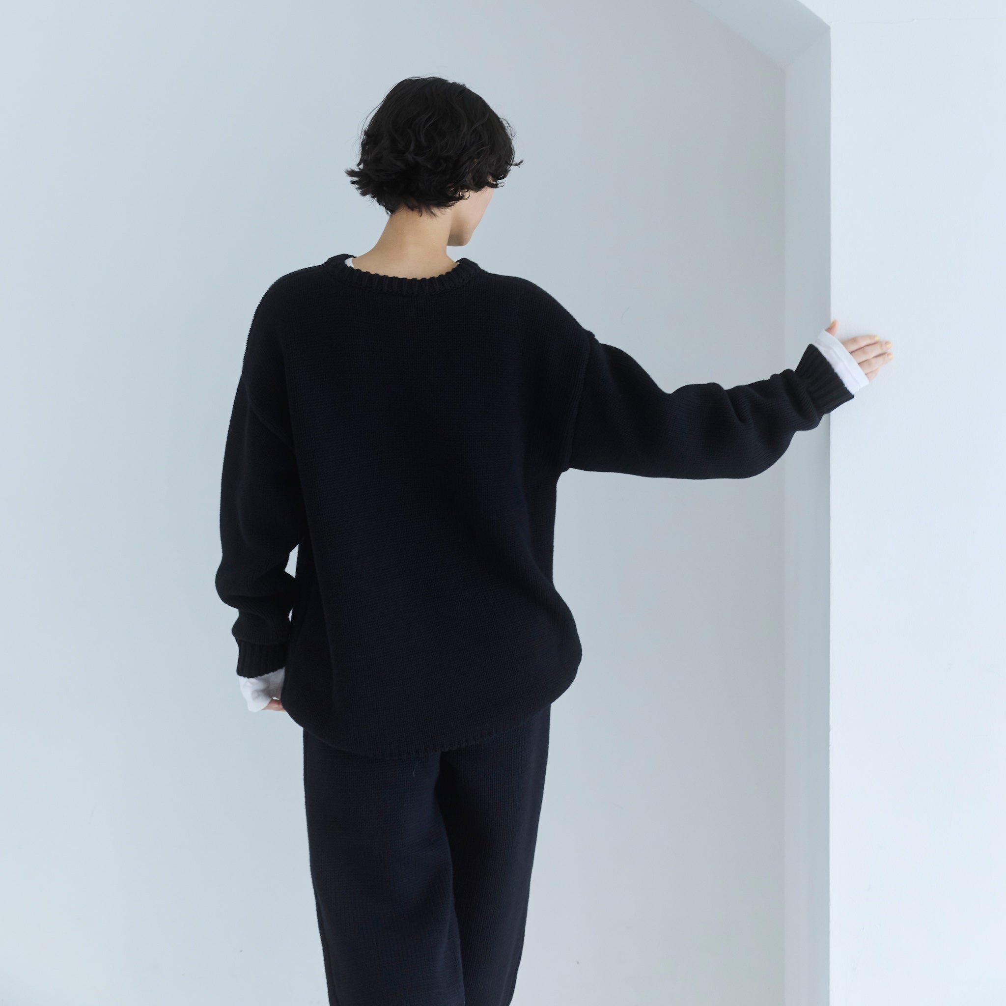 HeavyコットンLOOSEニット