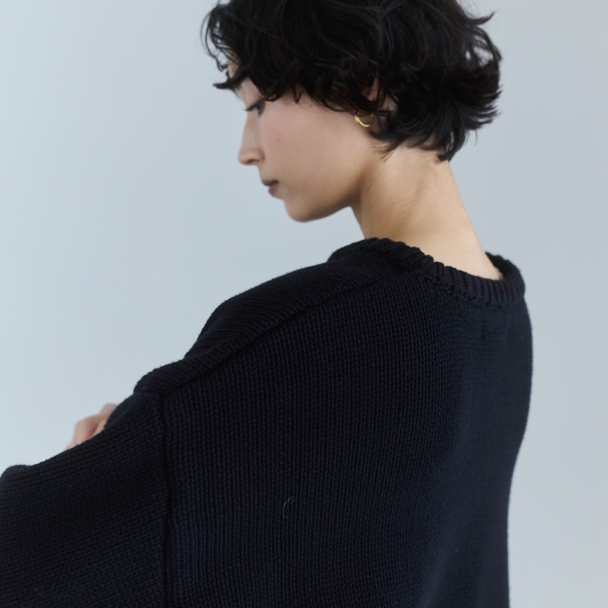 HeavyコットンLOOSEニット