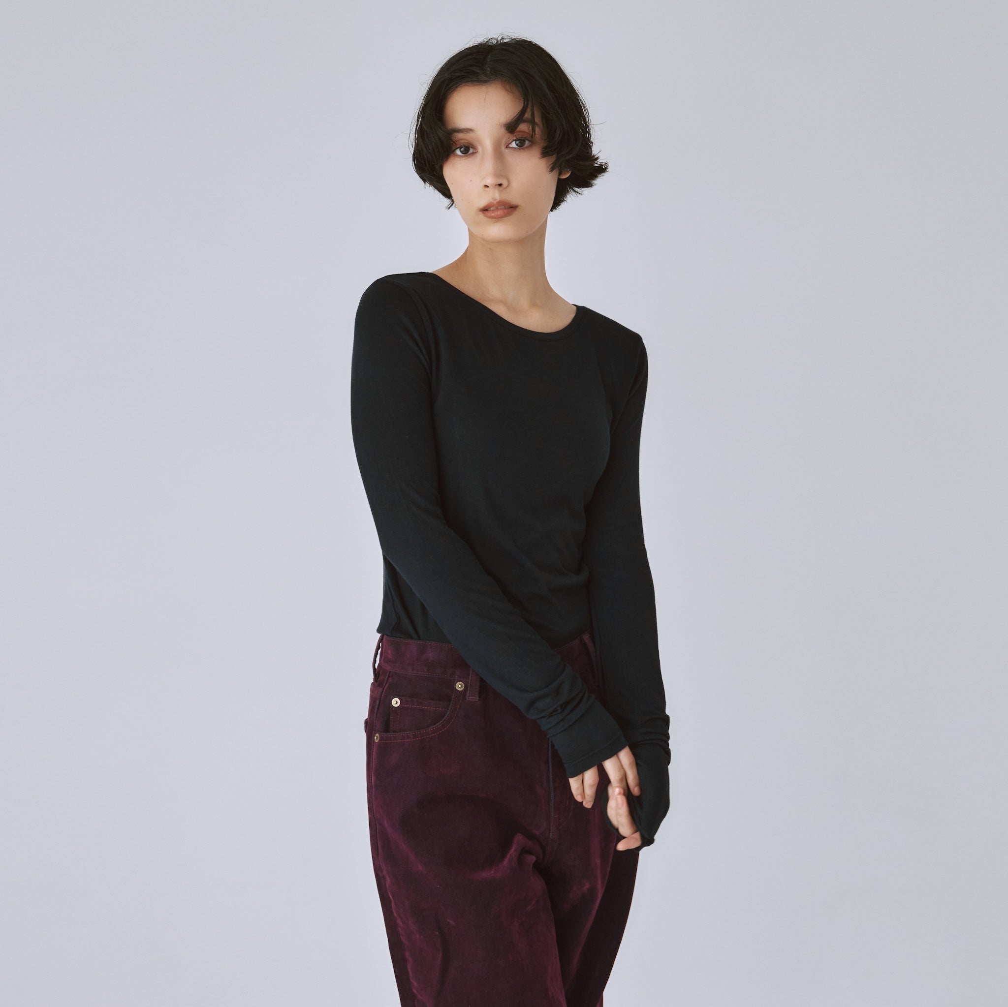 エアリーFit ストレッチロングスリーブ