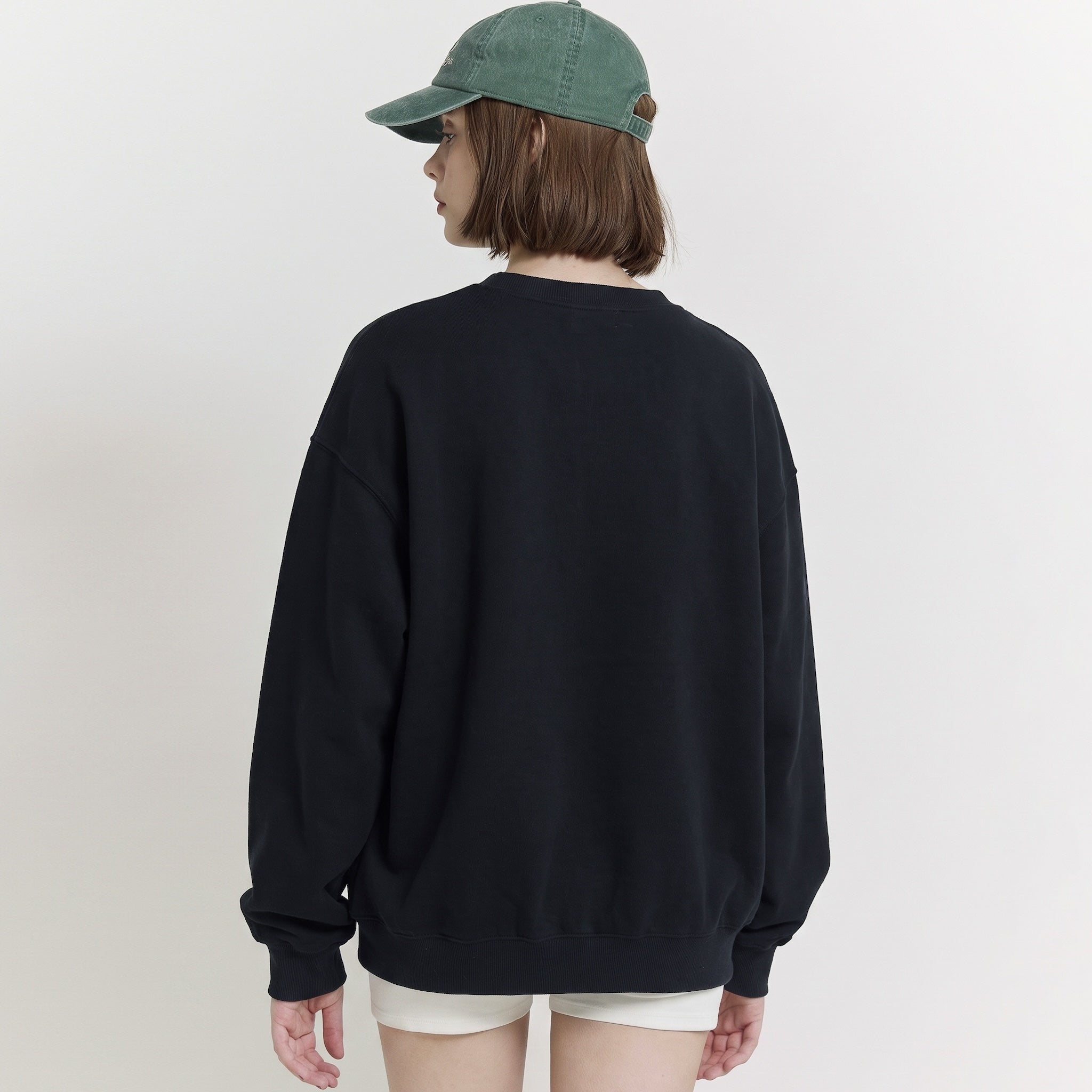 searoomlynn ボリュームスウェットプルオーバー ネイビー Volume Sweat プルオーバー