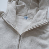Volume Sweat Big Zip Hoodie