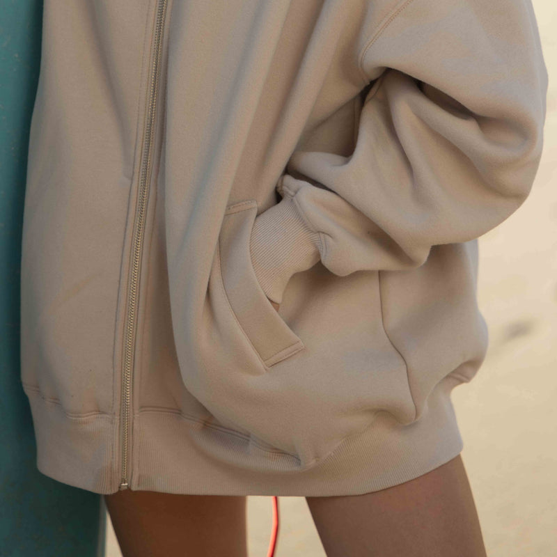 Volume Sweat Big Zipフーディー