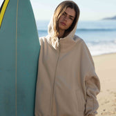 Volume Sweat Big Zip Hoodie