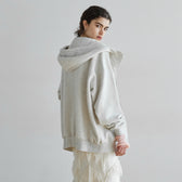 Volume Sweat Big Zip Hoodie