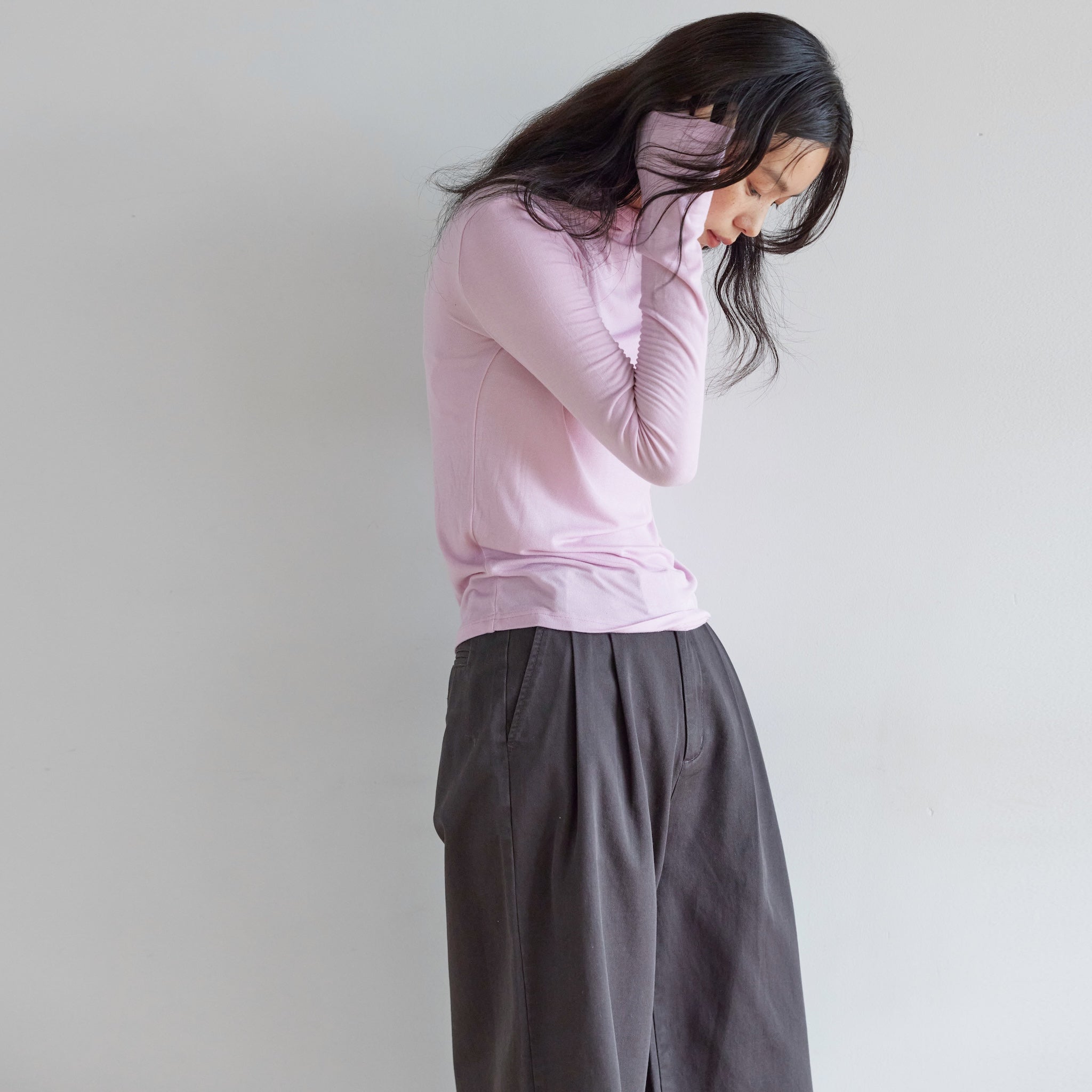 エアリーFit ストレッチハイネックトップス