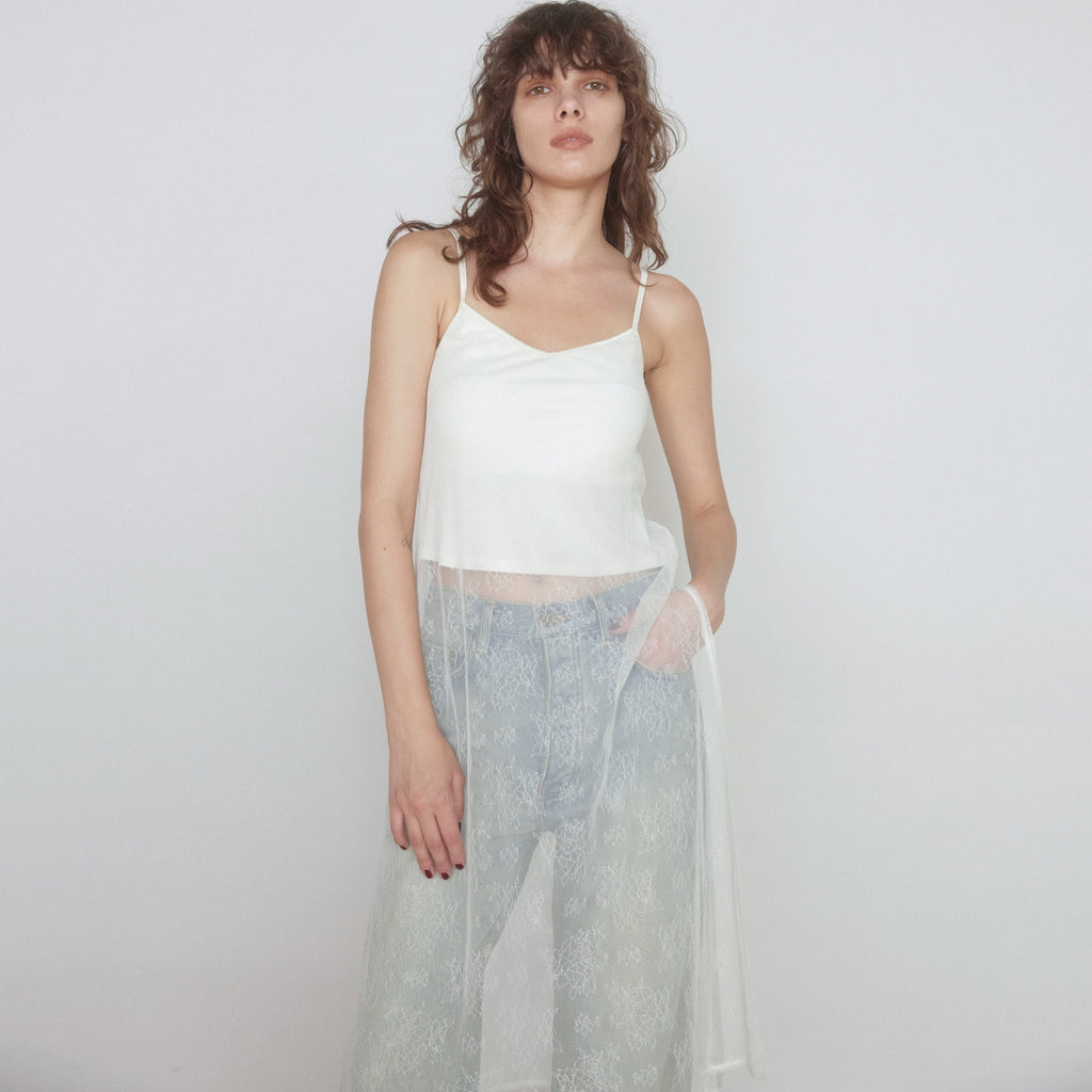 ☆交渉OK☆ rideaux en 奥深し lin レースキャミソール 