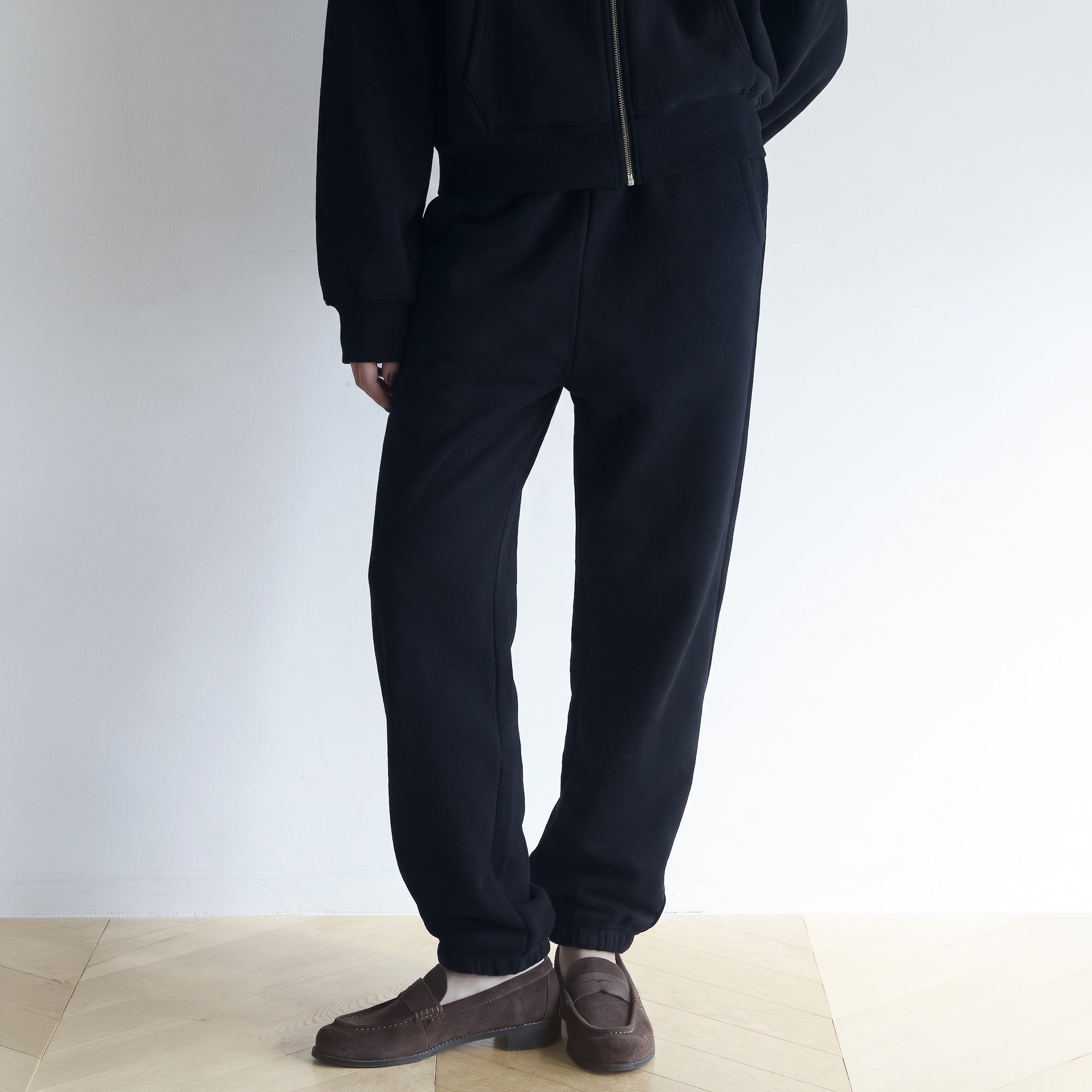 Volume Sweat ウエストギャザーパンツ