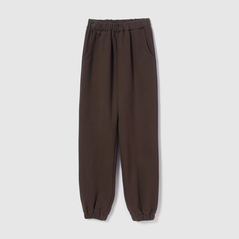 Volume Sweat ウエストギャザーパンツ