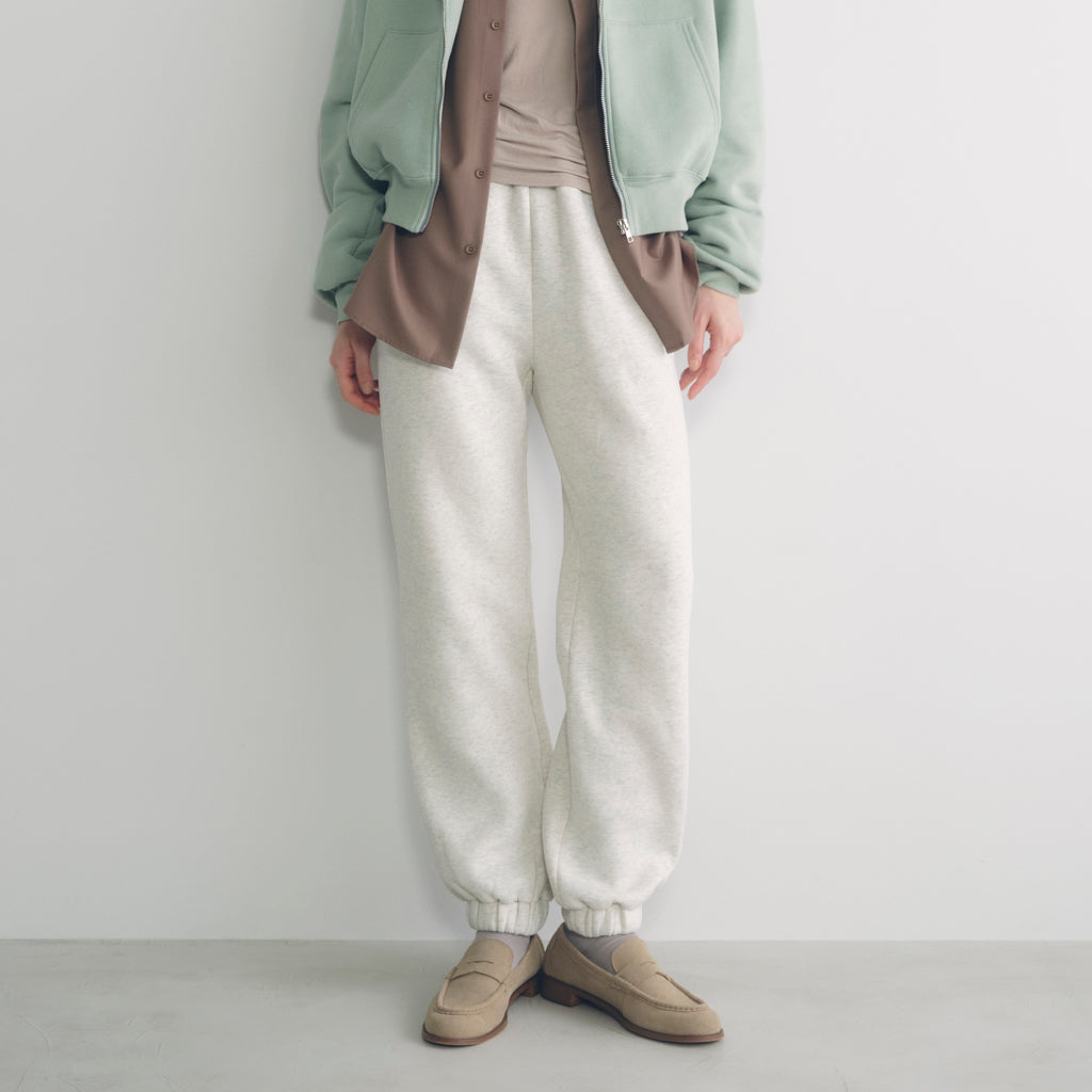 Volume Sweat ウエストギャザーパンツ