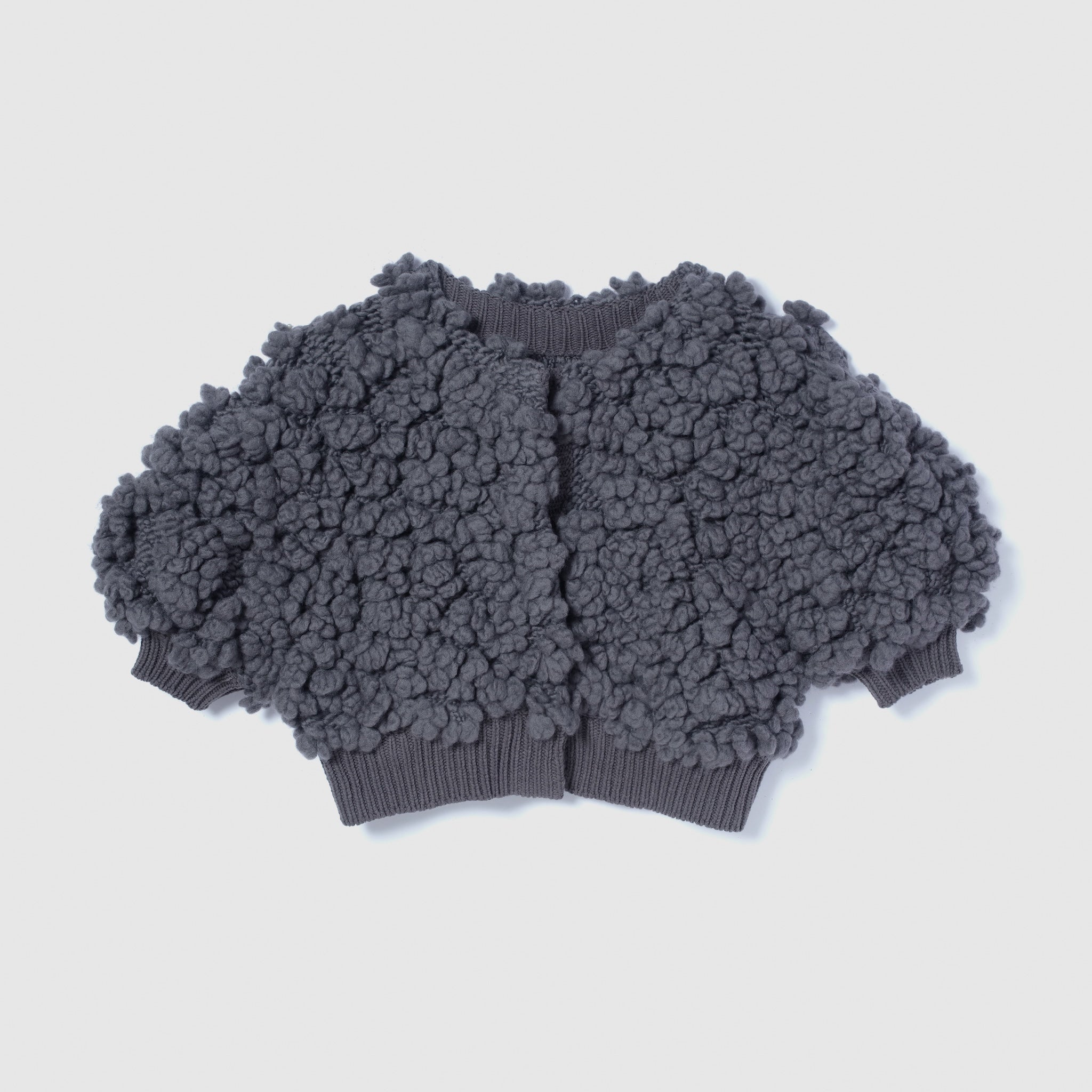 Hand made Wool Flowerカーディガン