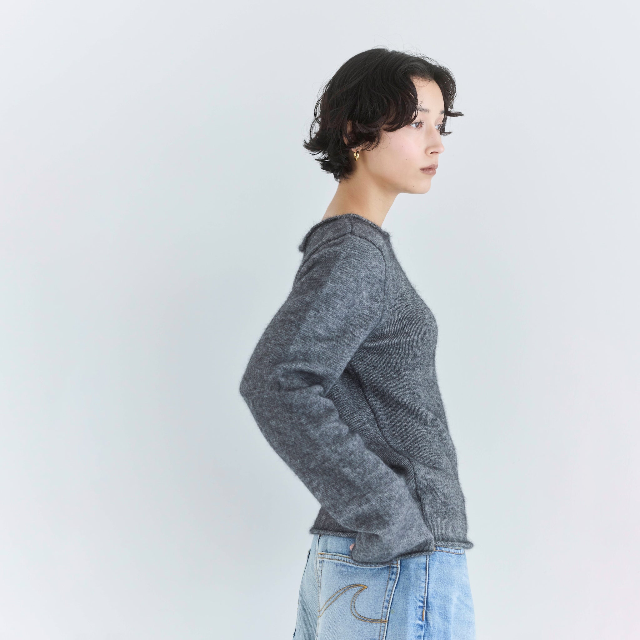 Raccoon woolビスチェニット