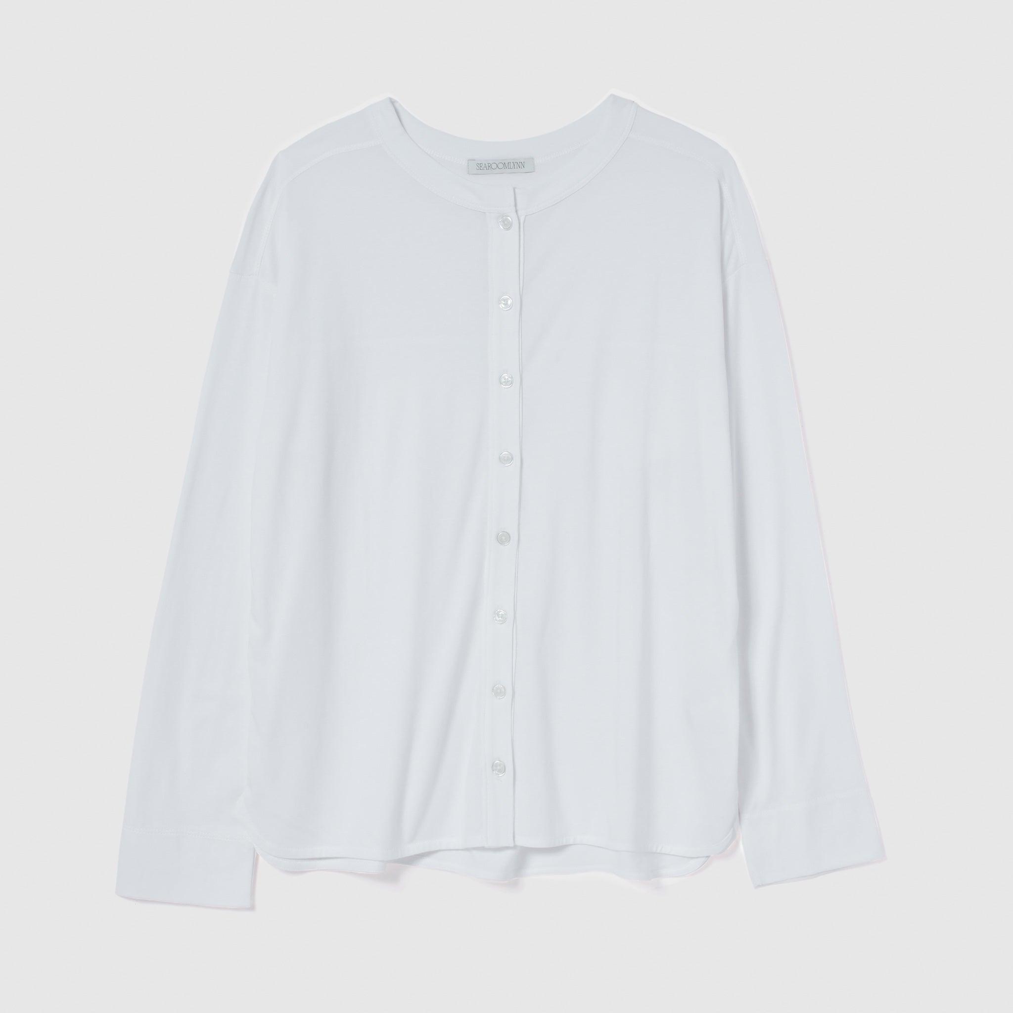 Cotton/silkモイストタッチカーディガン