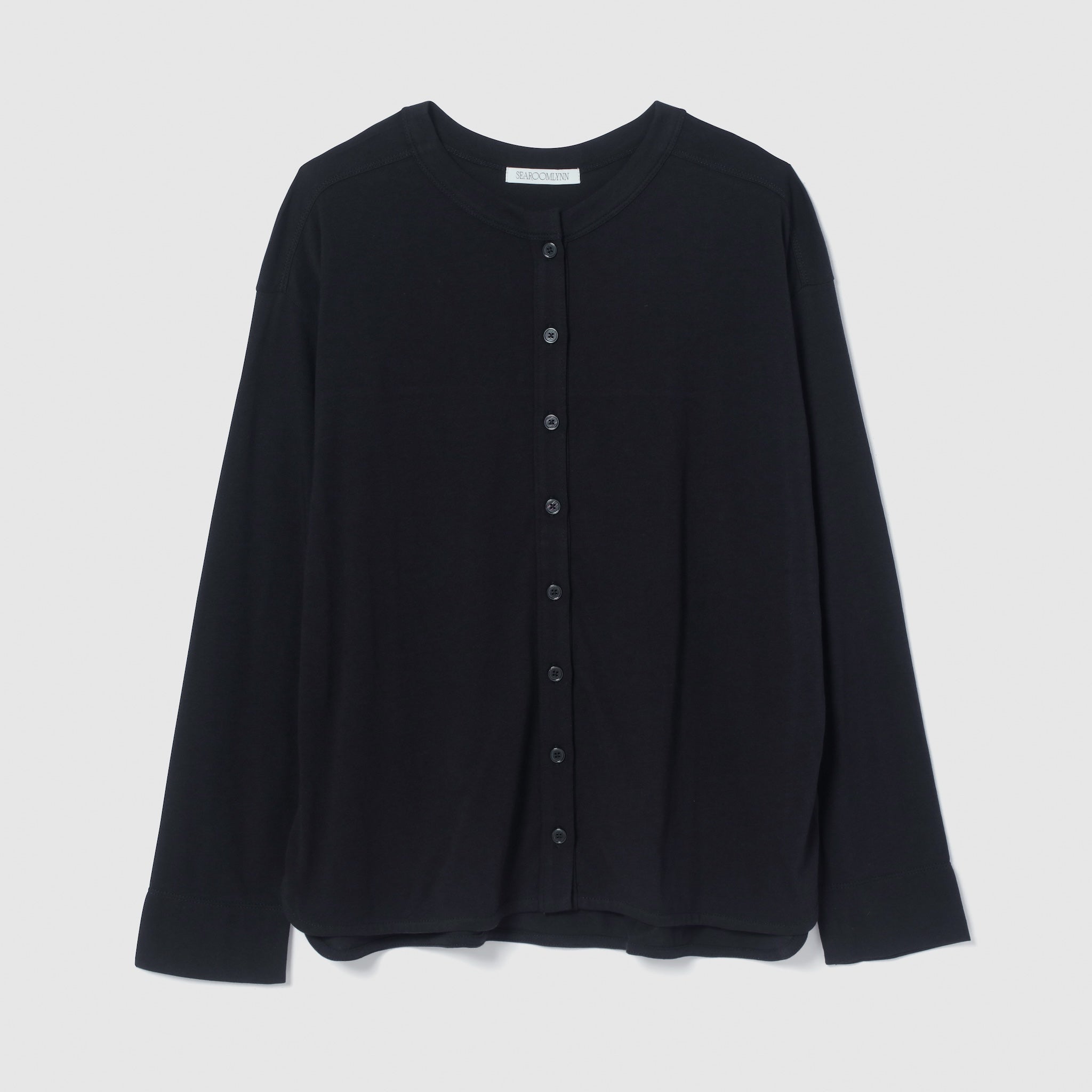 Cotton/silkモイストタッチカーディガン