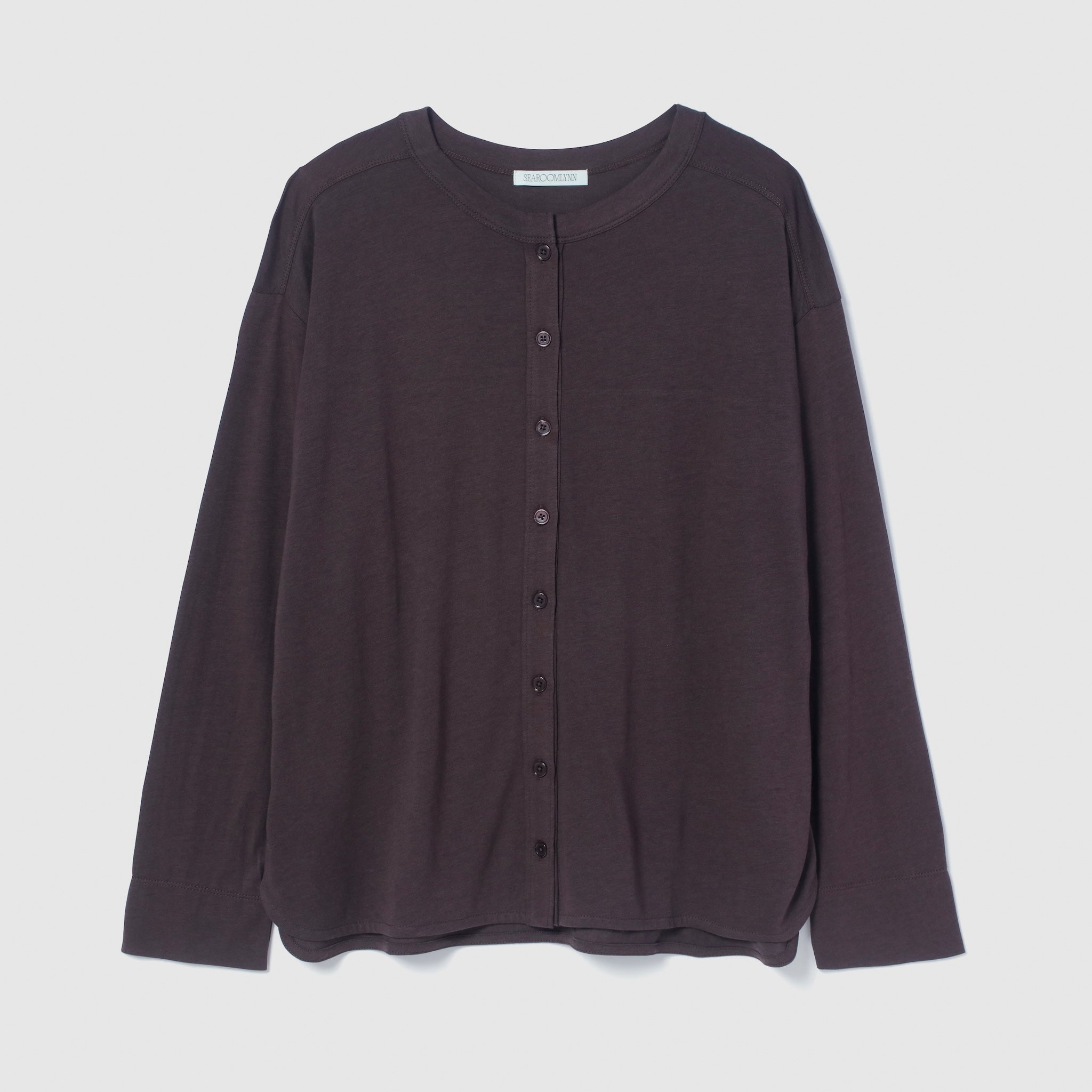 Cotton/silkモイストタッチカーディガン