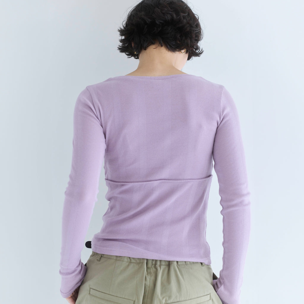 【新品未使用】シールームリンSoft sheerランダムRIBコルセットトップス Soft sheerランダムRIBコルセットトップス