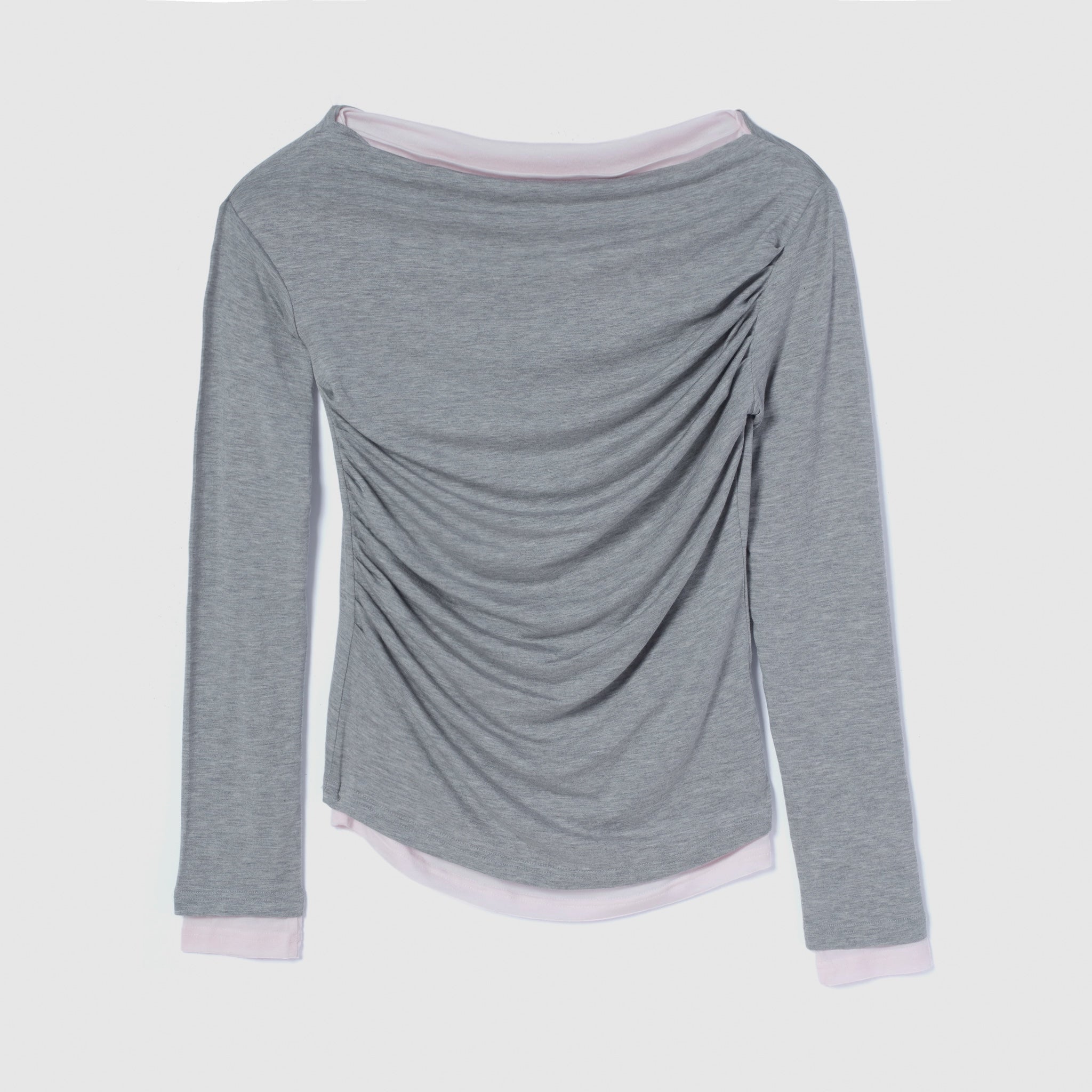 collab 2piece layered tops