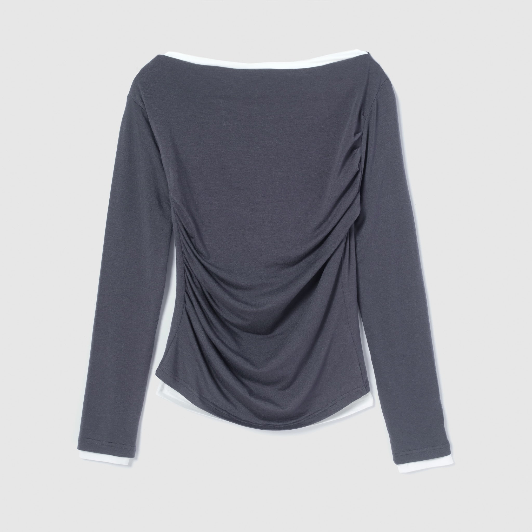 collab 2piece layered tops