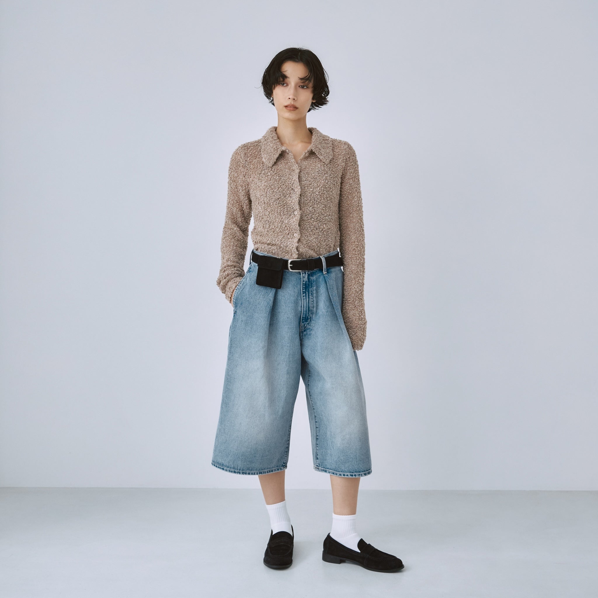 PopcornポロKnitトップス