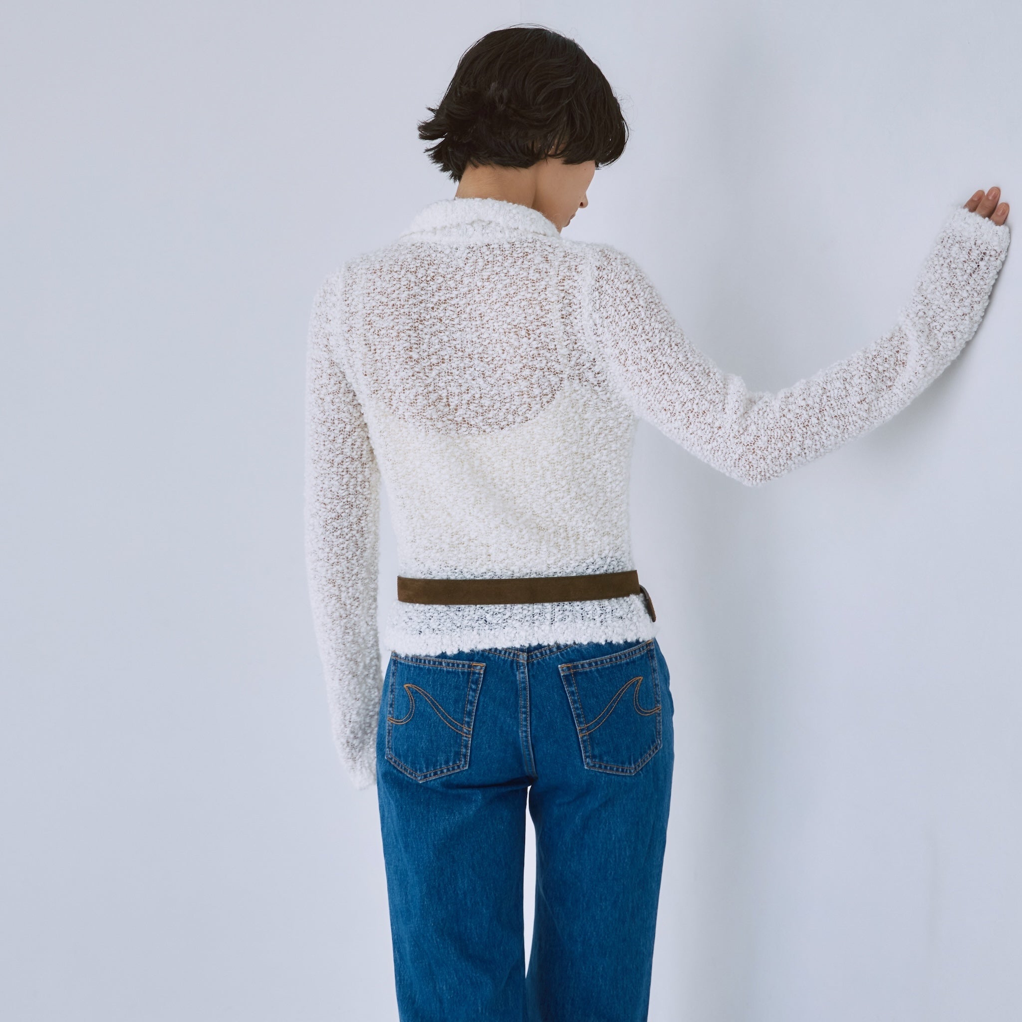 PopcornポロKnitトップス