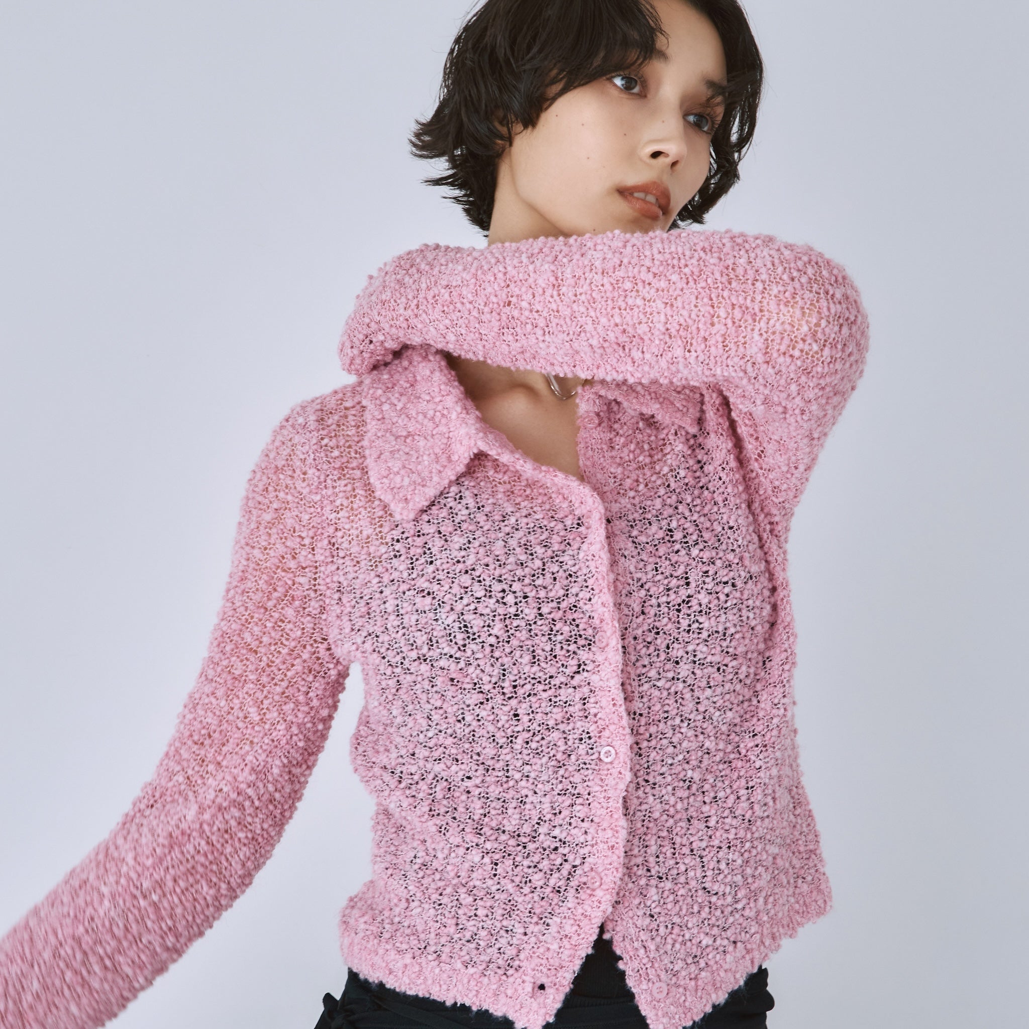 PopcornポロKnitトップス