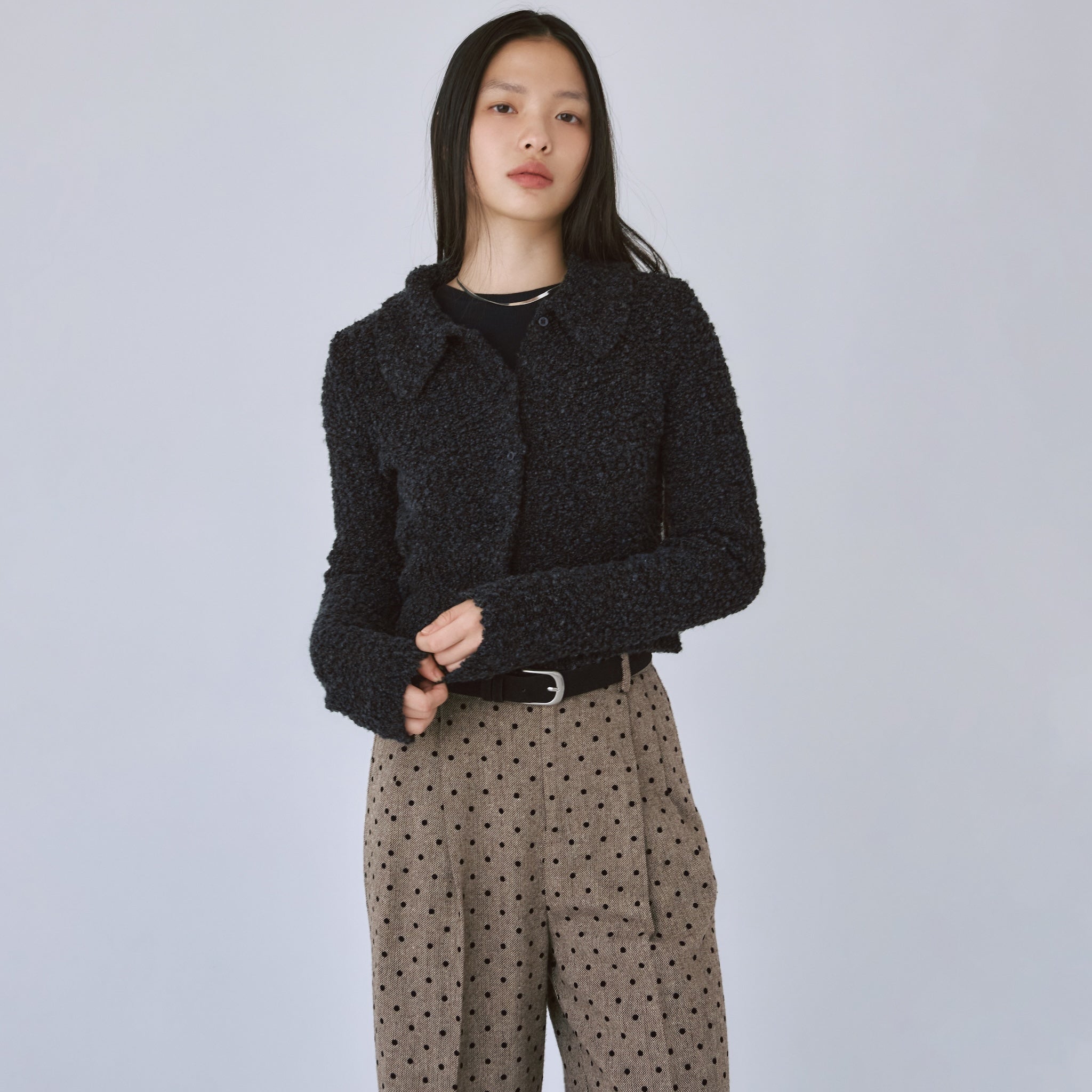 PopcornポロKnitトップス
