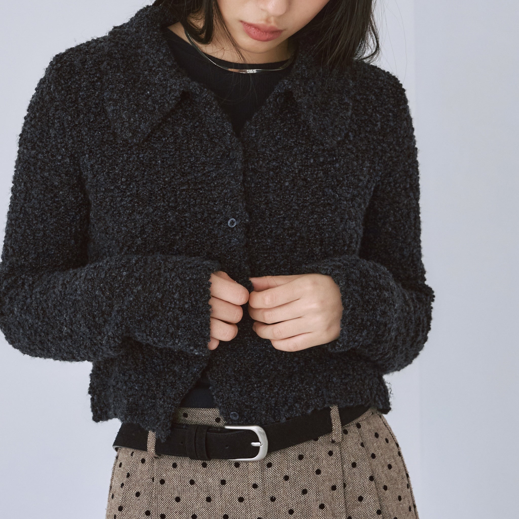 PopcornポロKnitトップス