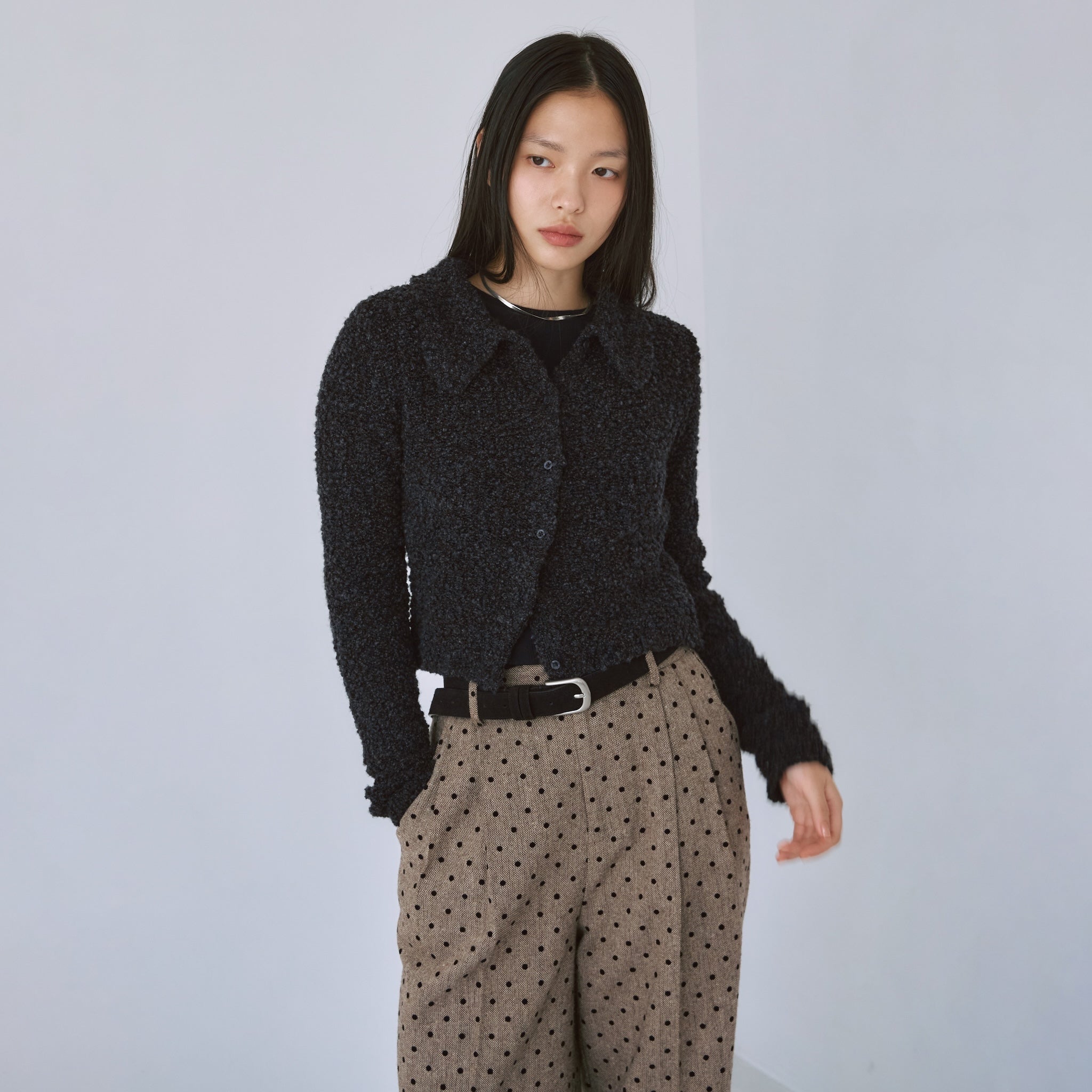 PopcornポロKnitトップス
