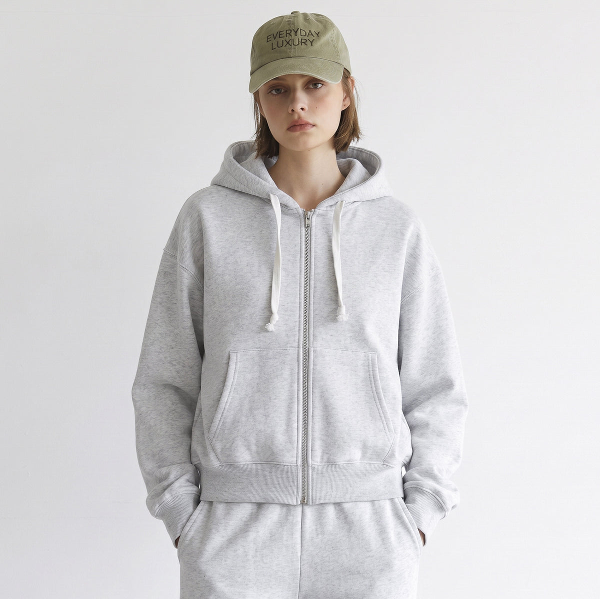 Volume Sweat Zipフーディー