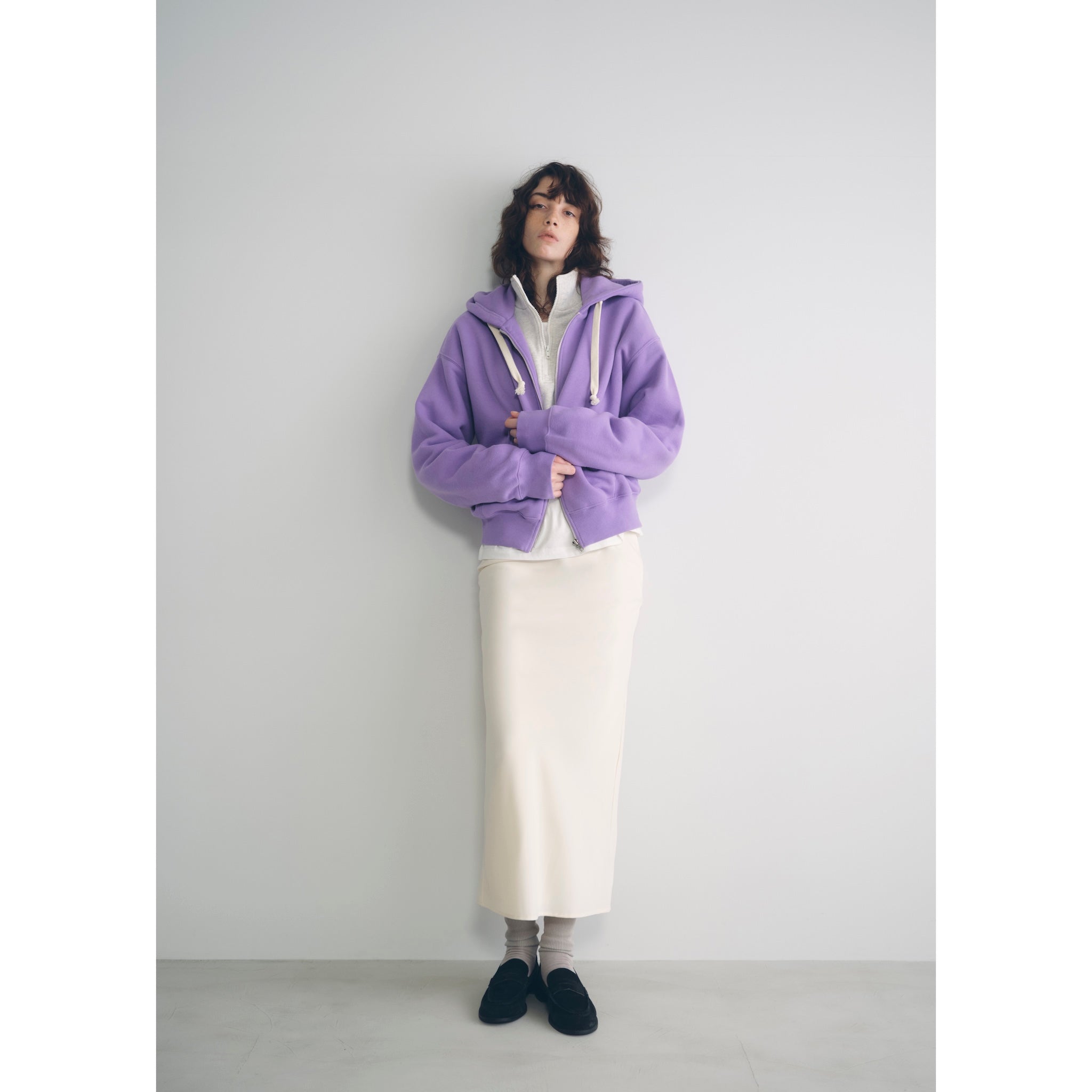 Volume Sweat Zipフーディー