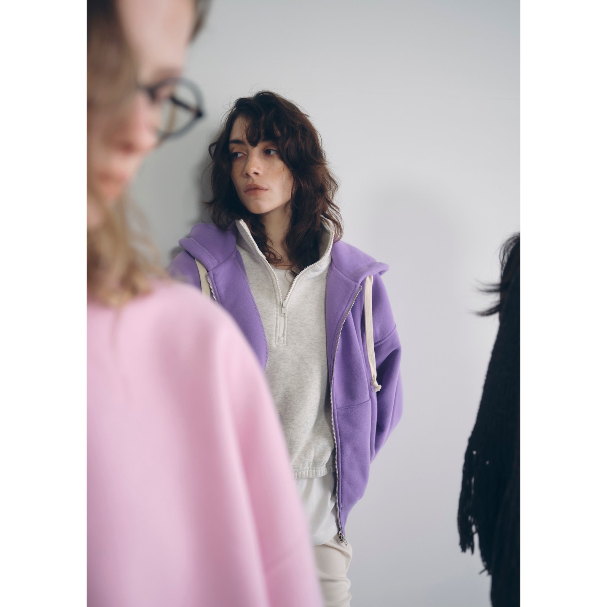 Volume Sweat Zipフーディー