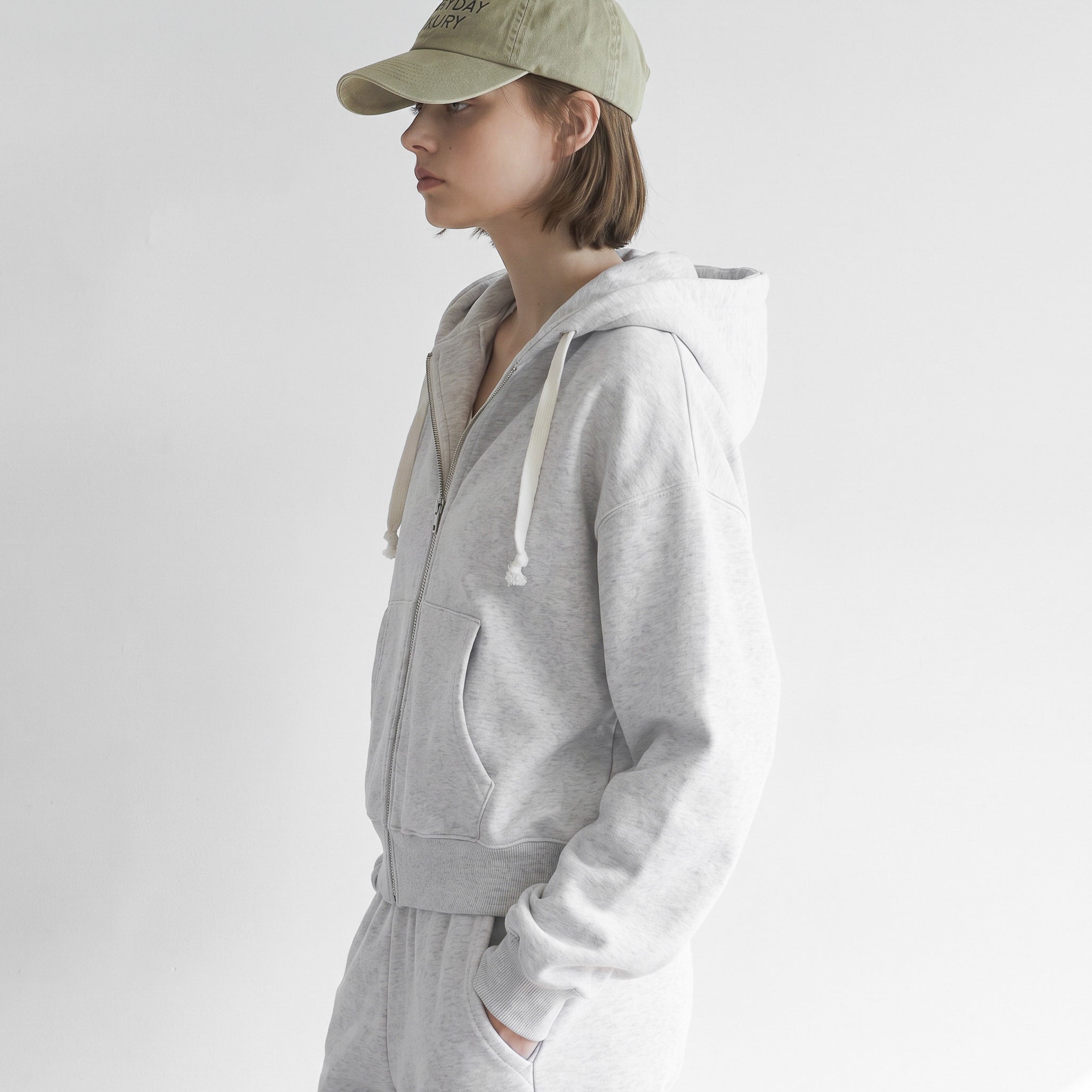 SeaRoomlynn フーディ ショート丈パーカー ボリューム袖 新品タグ付き Volume Sweat Zipフーディー