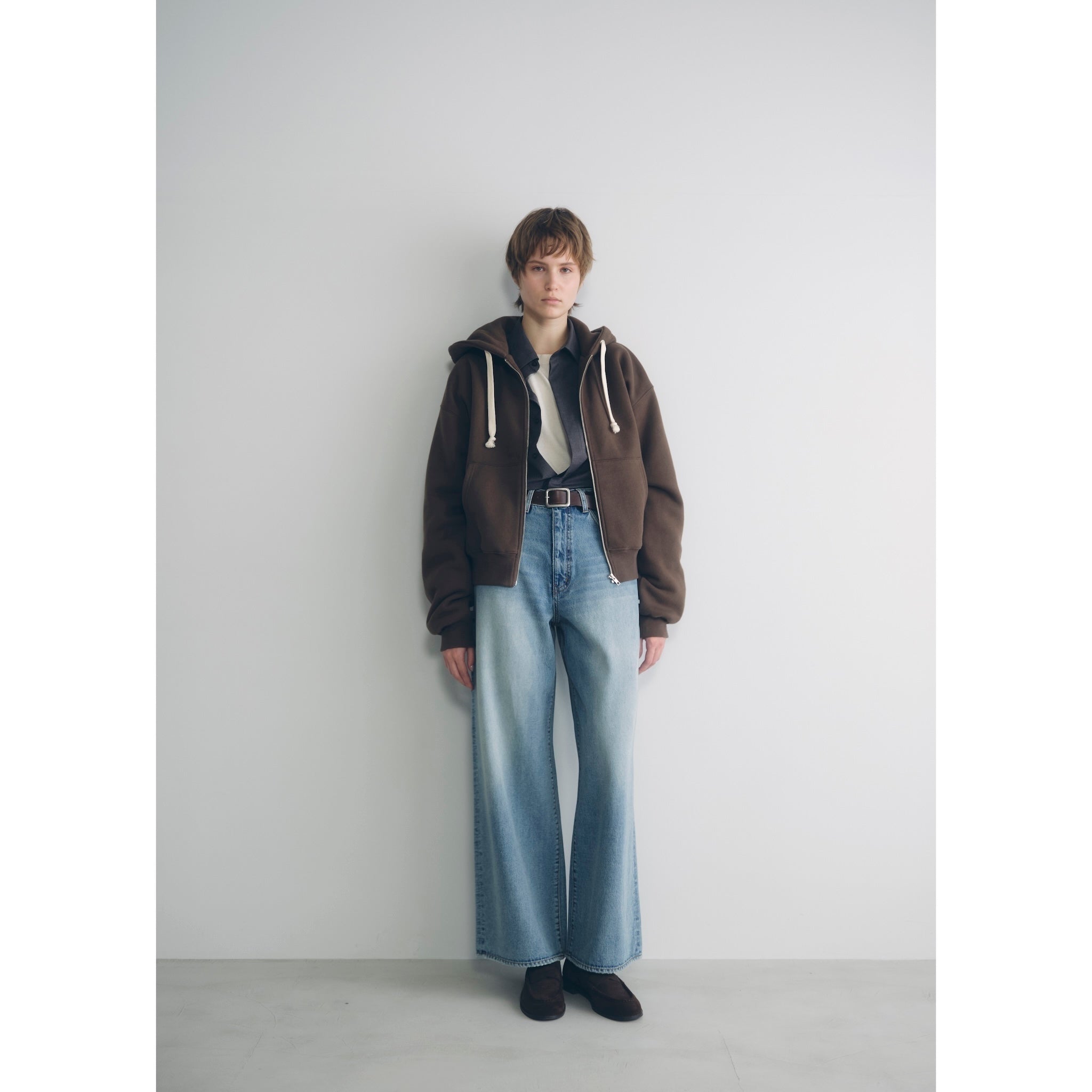 Volume Sweat Zipフーディー