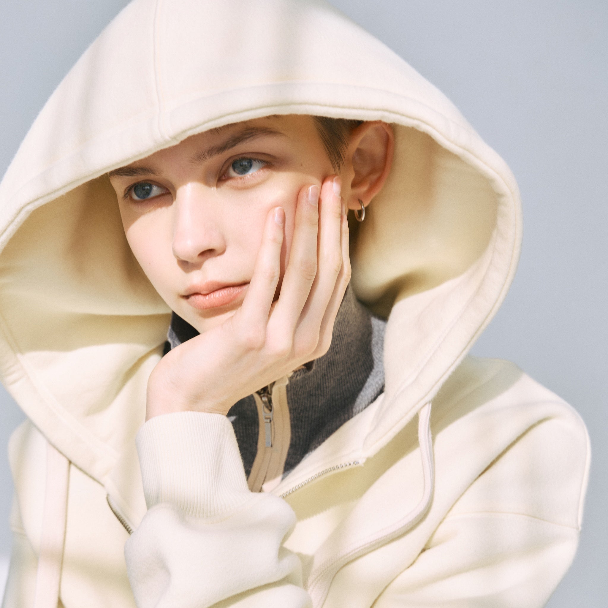 Volume Sweat Zip Hoodie