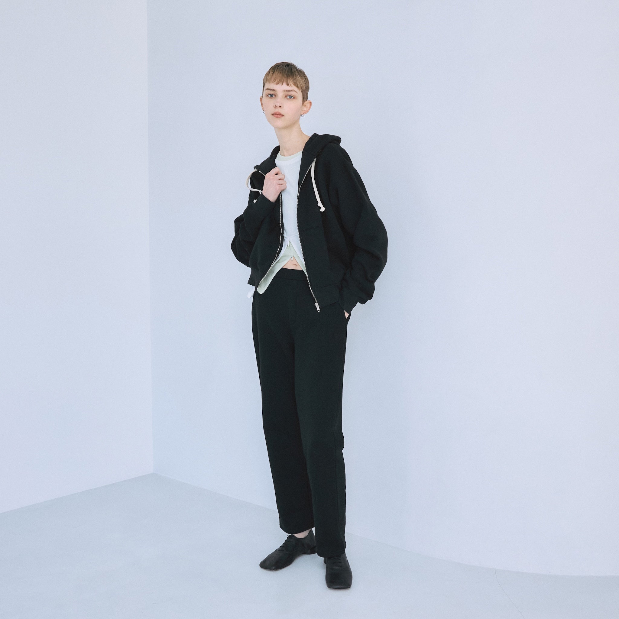 Volume Sweat Zip Hoodie