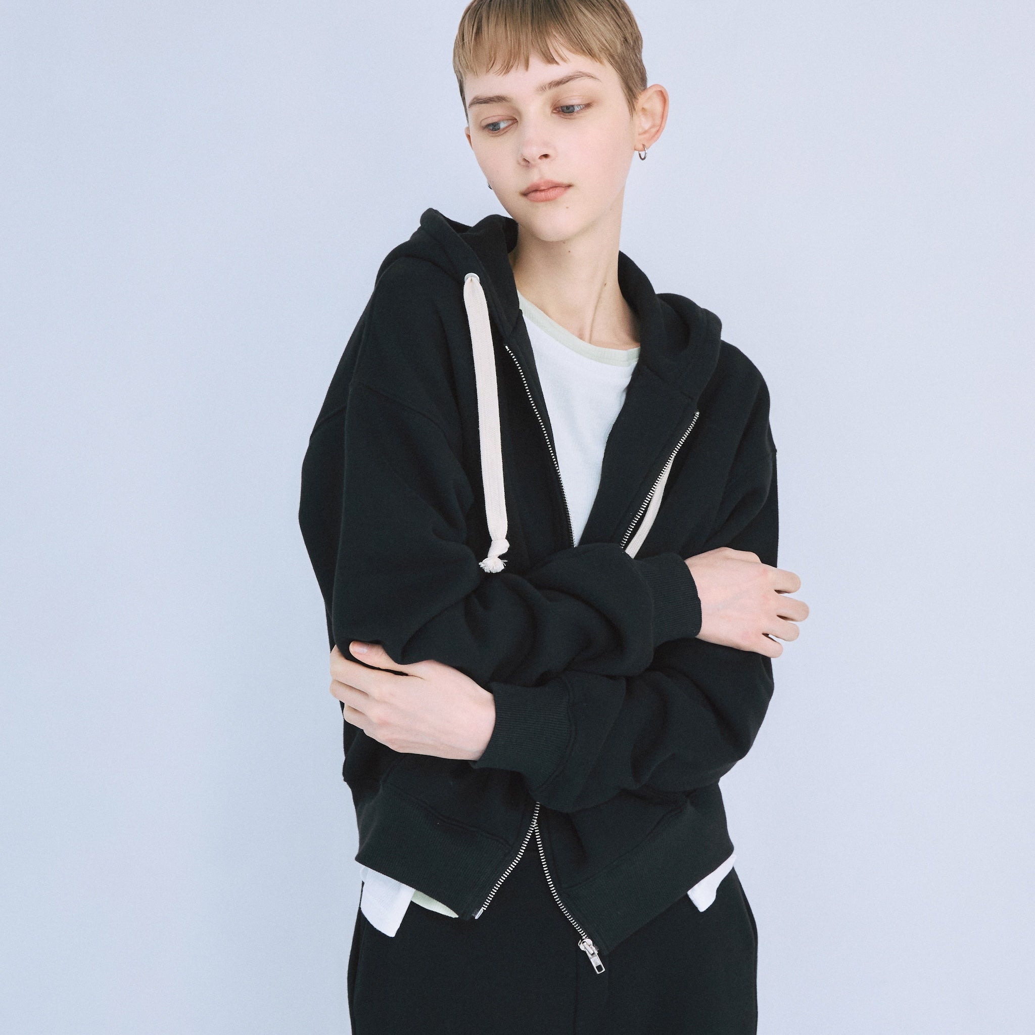 Volume Sweat Zip Hoodie