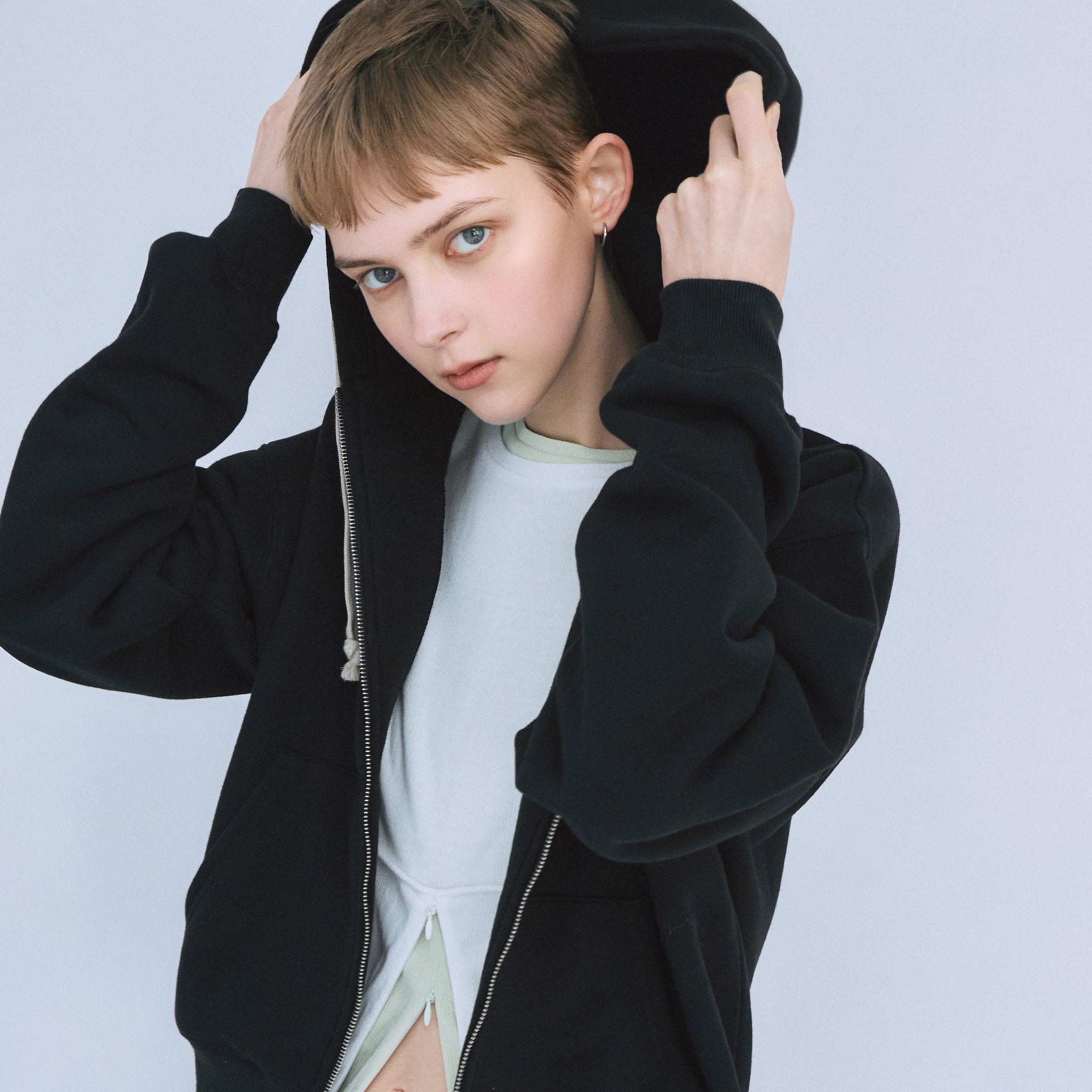 Volume Sweat Zip Hoodie