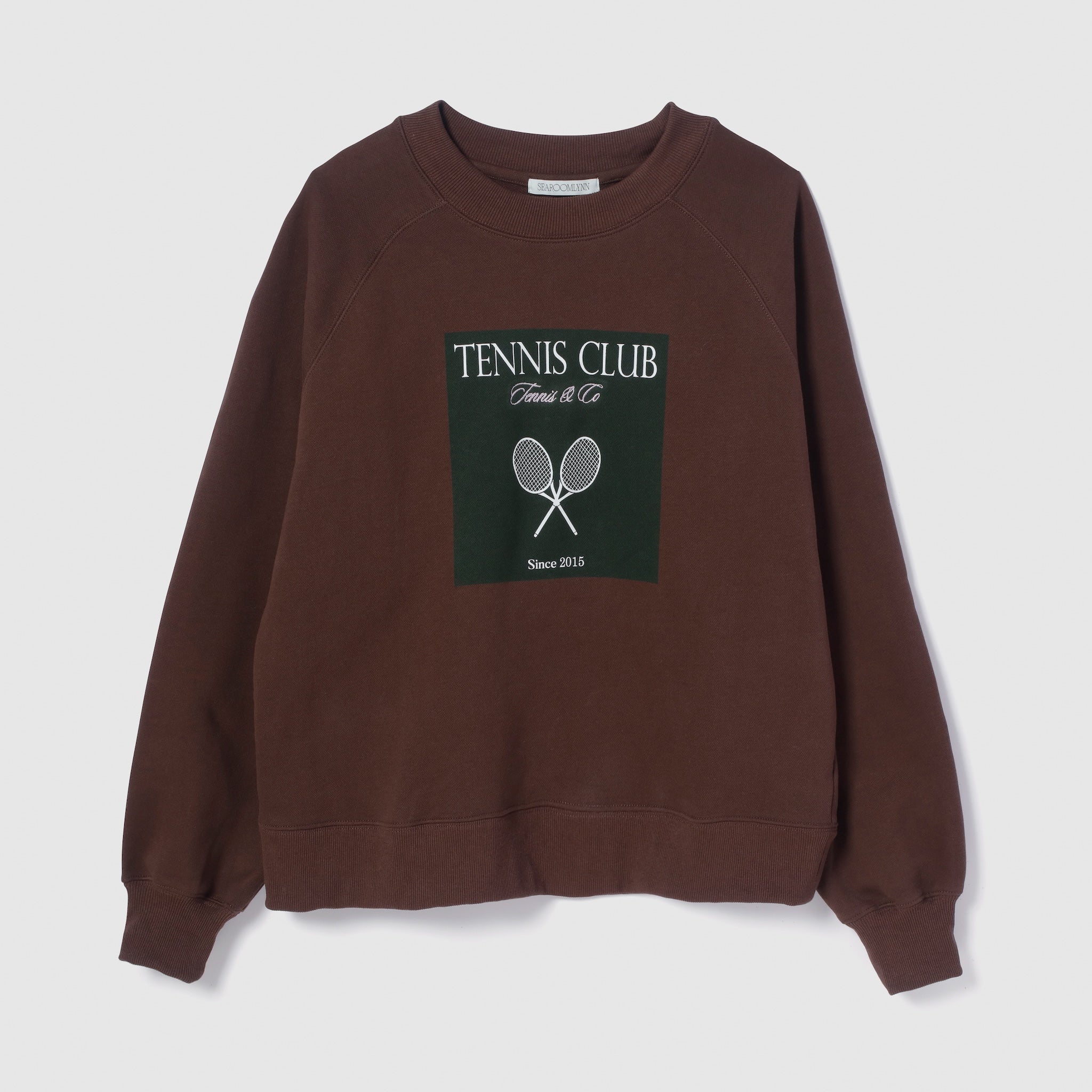 TENNIS CLUB ラグランスウェット