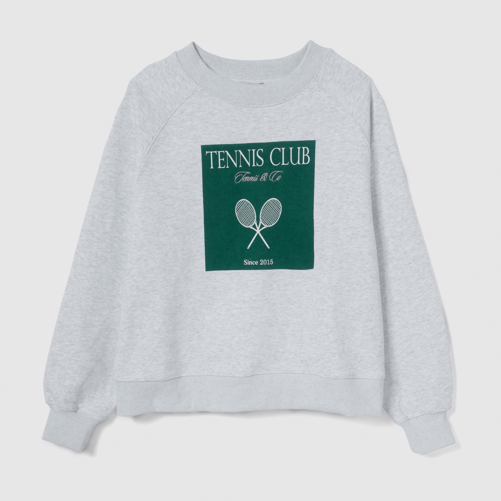 TENNIS CLUB ラグランスウェット