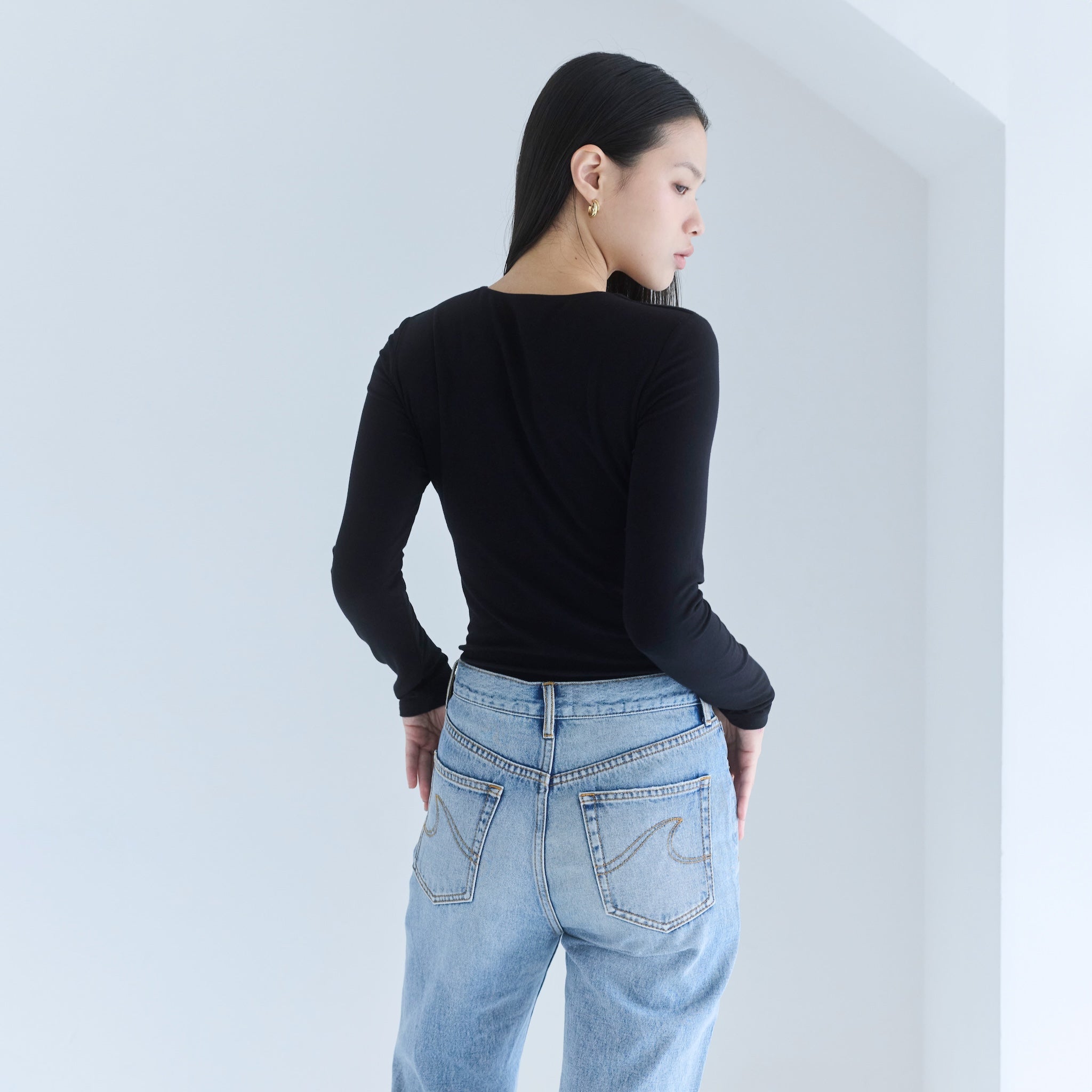 FitパッドマシュマロBasicロングスリーブ