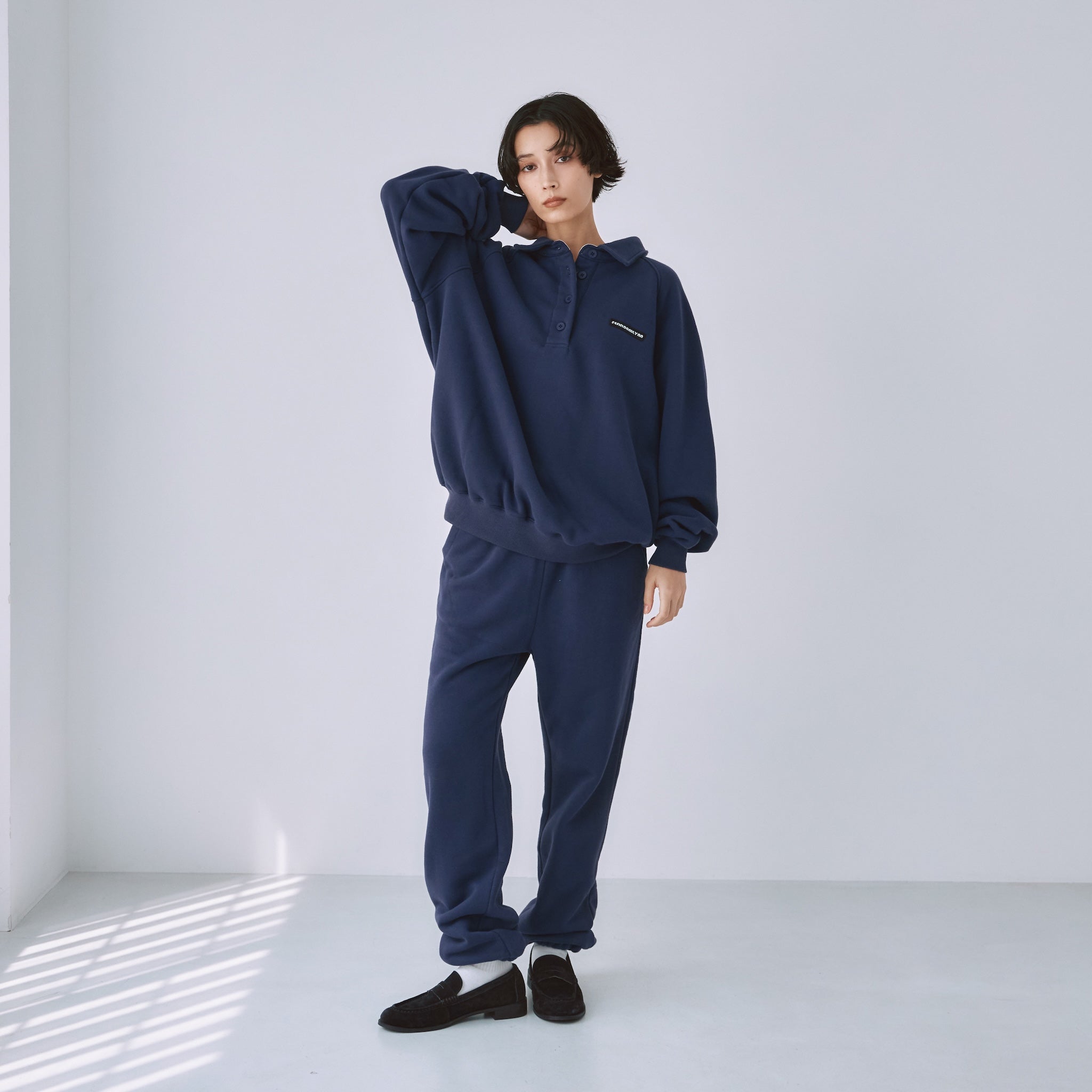 Mini Logo Volume Sweat ポロトップス