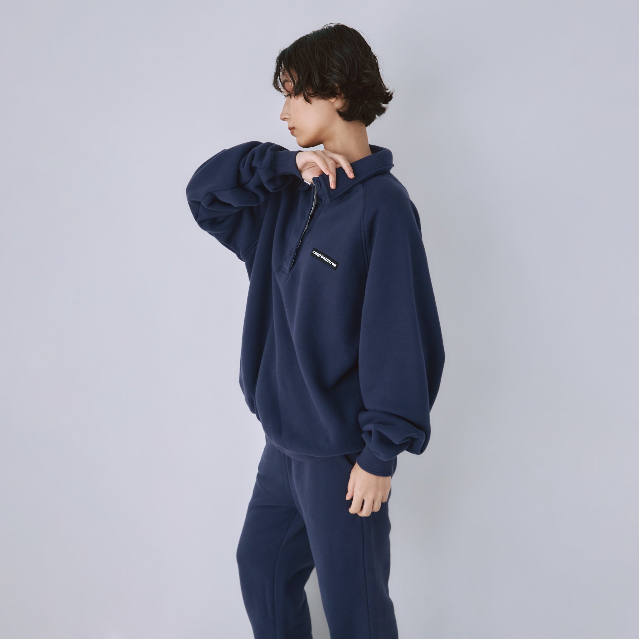 Mini Logo Volume Sweat ポロトップス