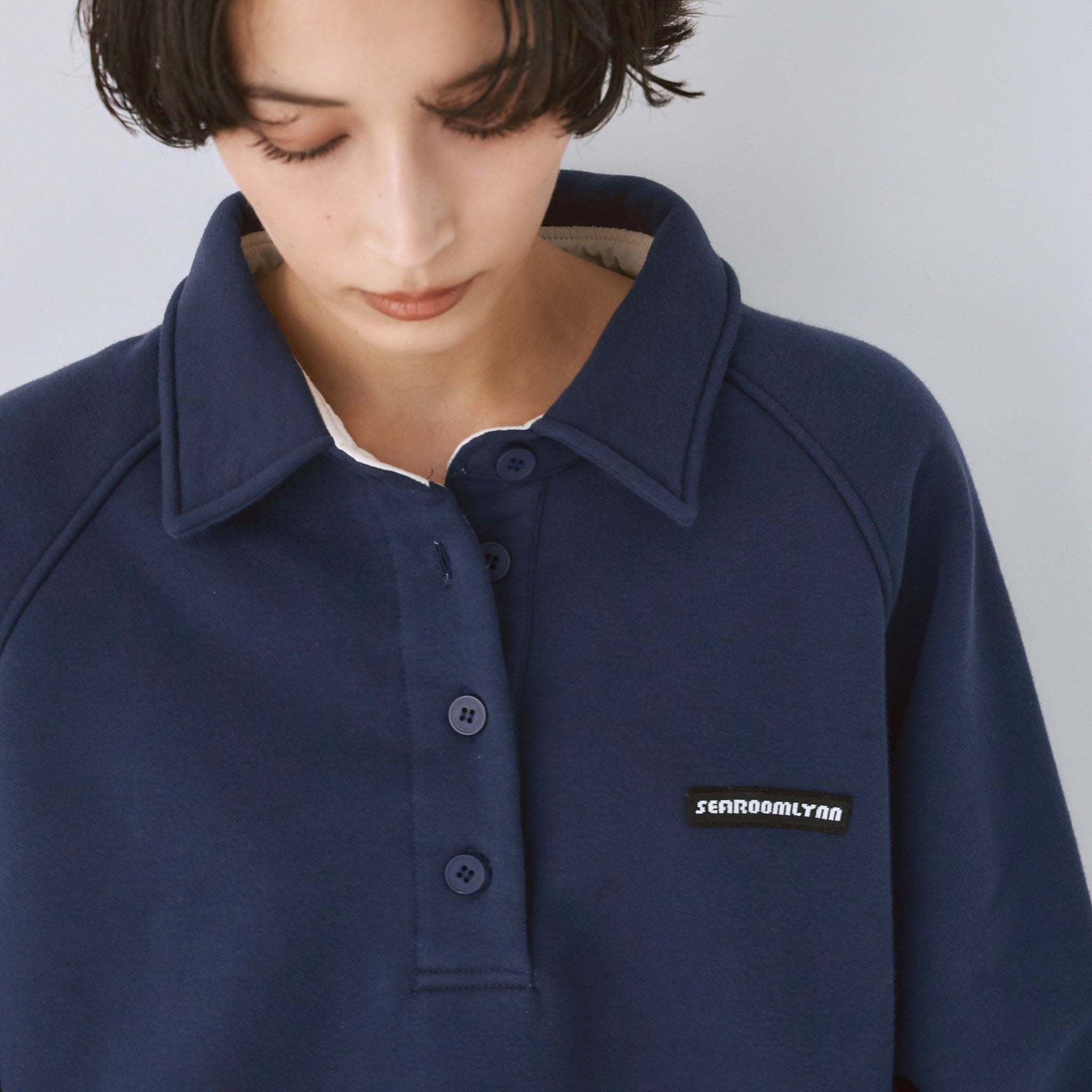 Mini Logo Volume Sweat ポロトップス