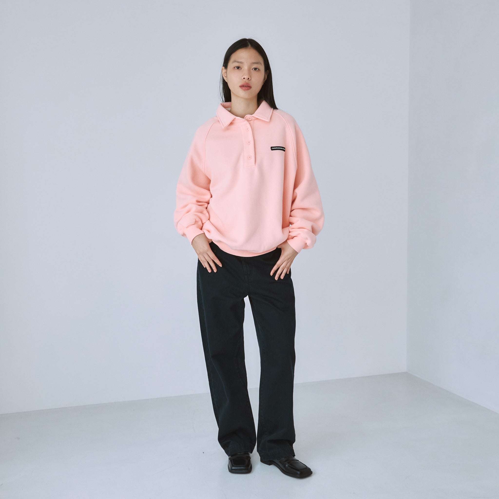 Mini Logo Volume Sweat ポロトップス